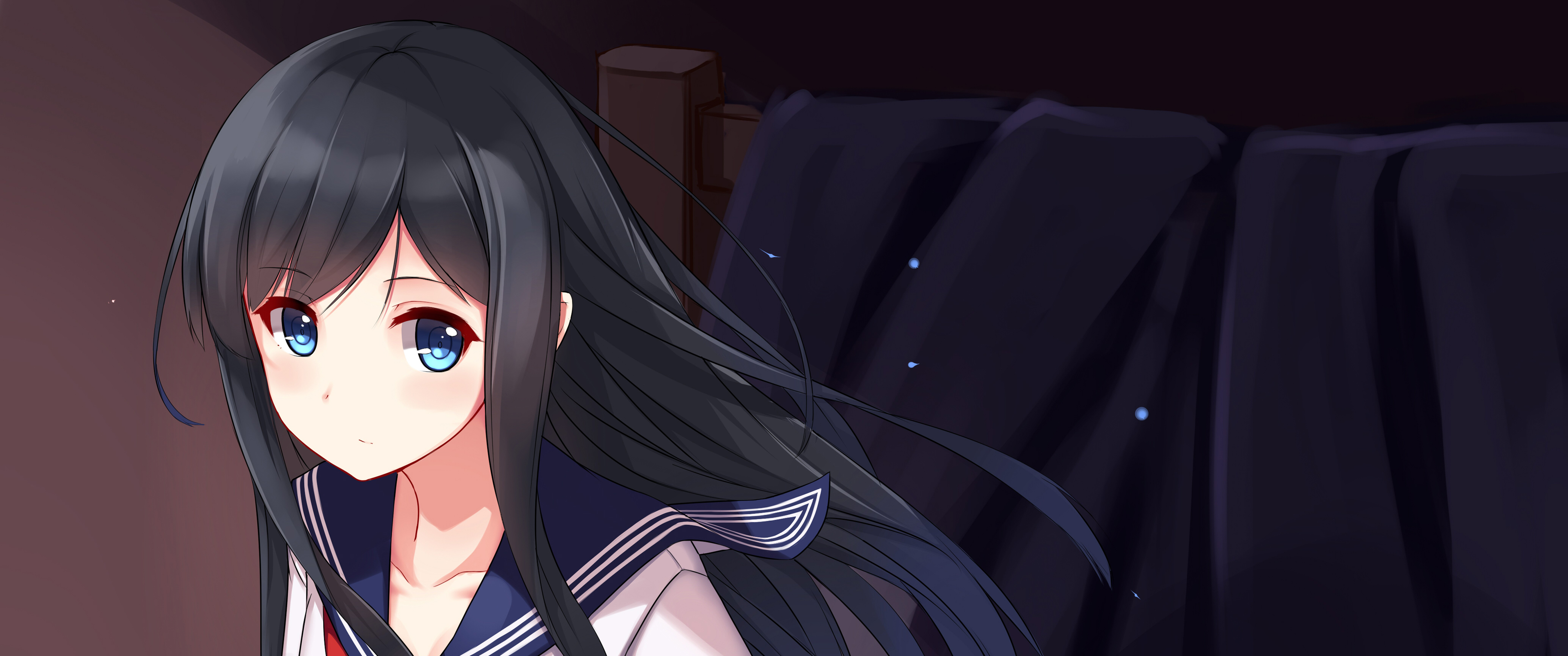 黑发 可爱战舰少女3440
