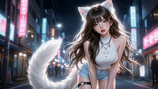 霓虹都市狐耳少女