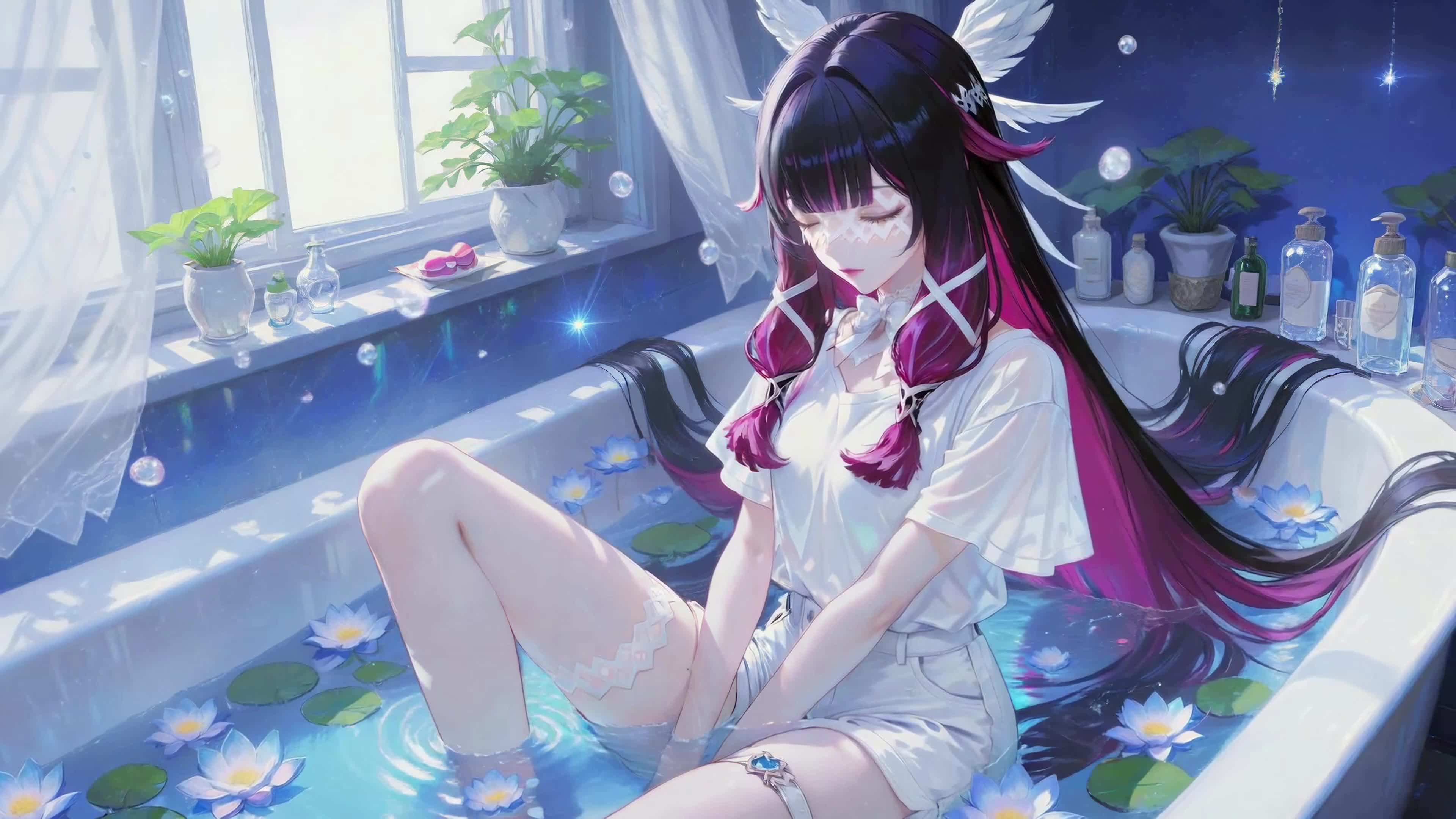 窗边静逸少女哥伦比娅