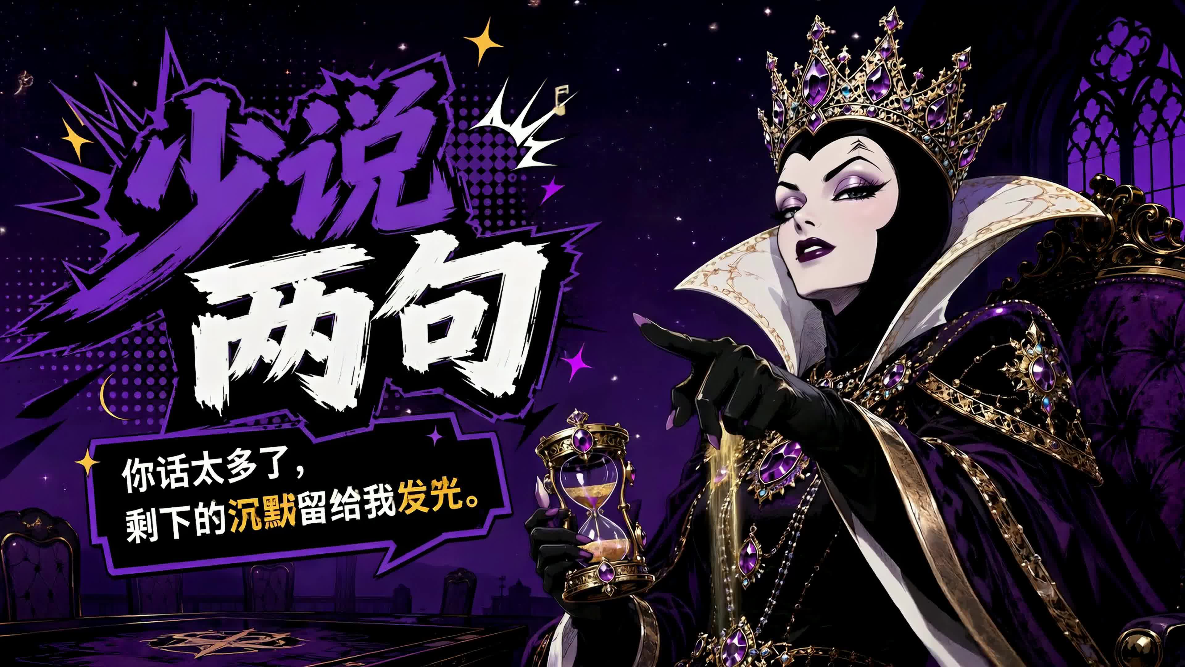 少说两句