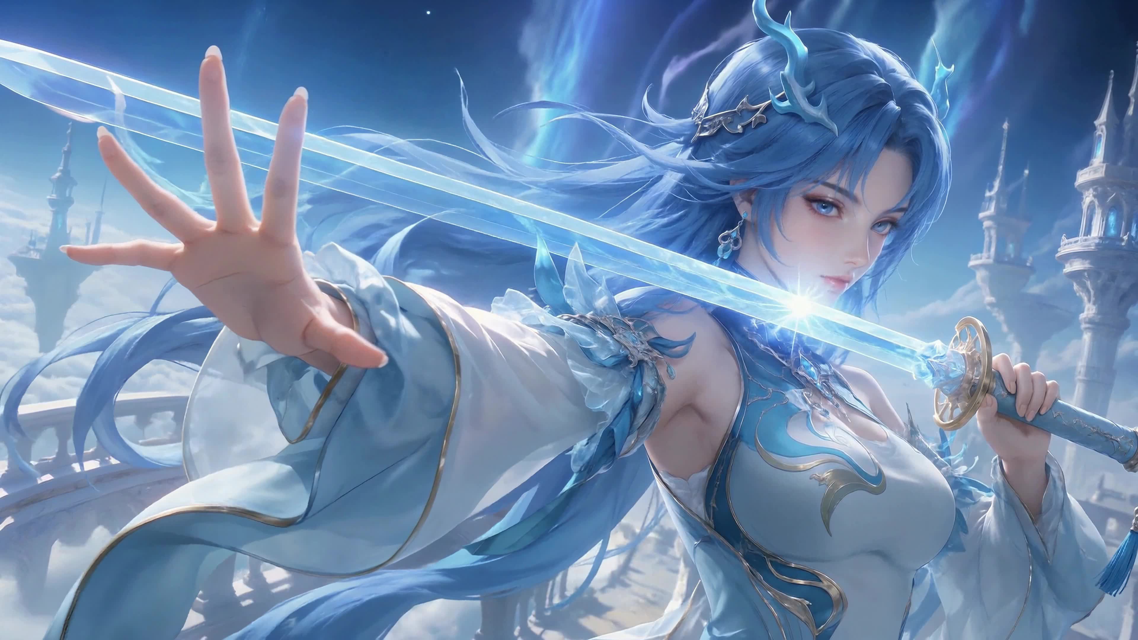 执剑少女清宵