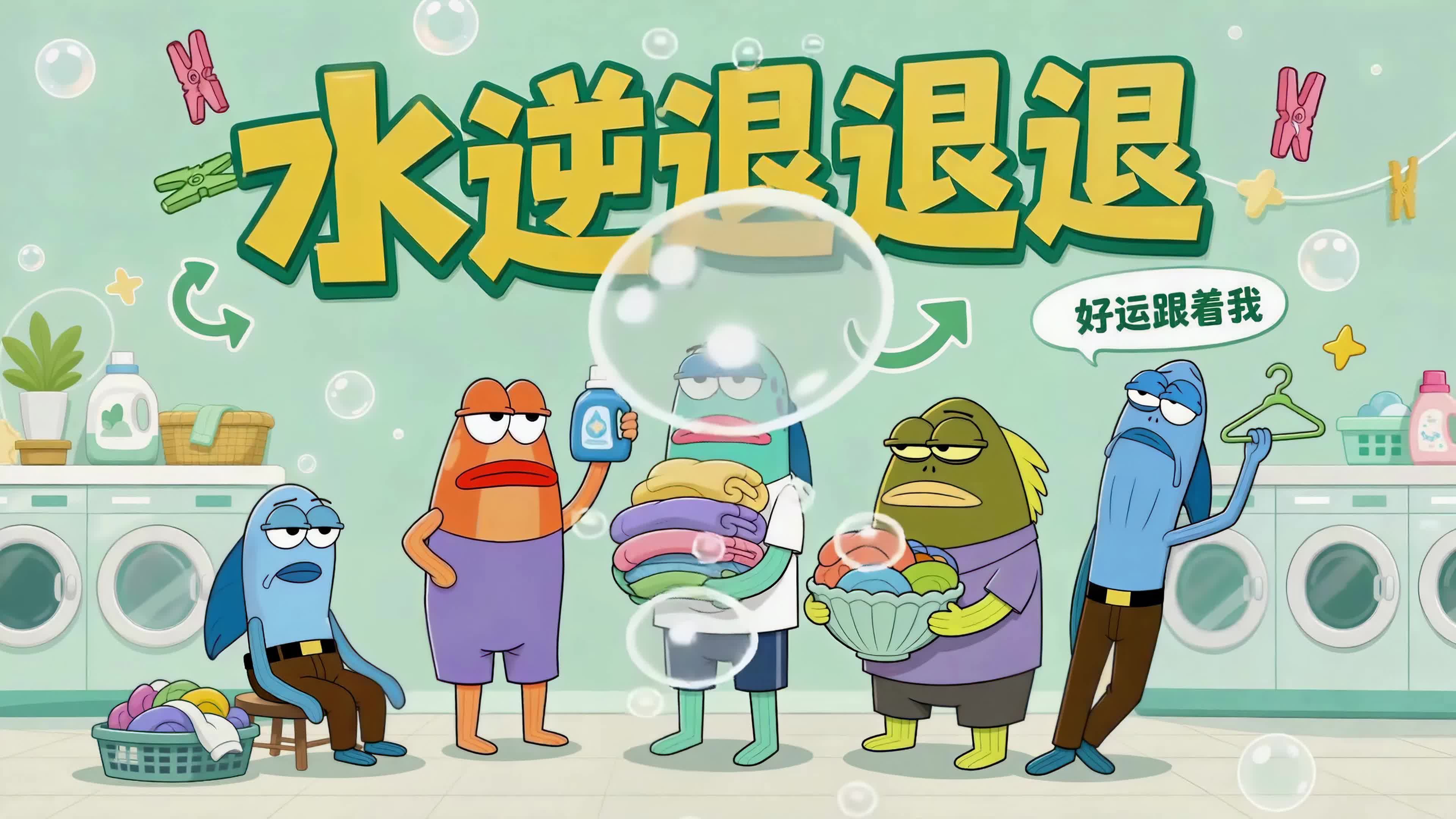 水逆退退退 好运跟着我