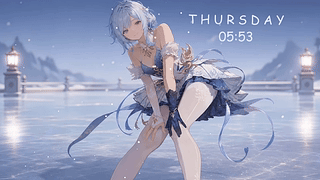 Odette — The Ice Swan (Genshin Impact) (4k) — 奥黛特——冰雪天鹅（原神）(4k)