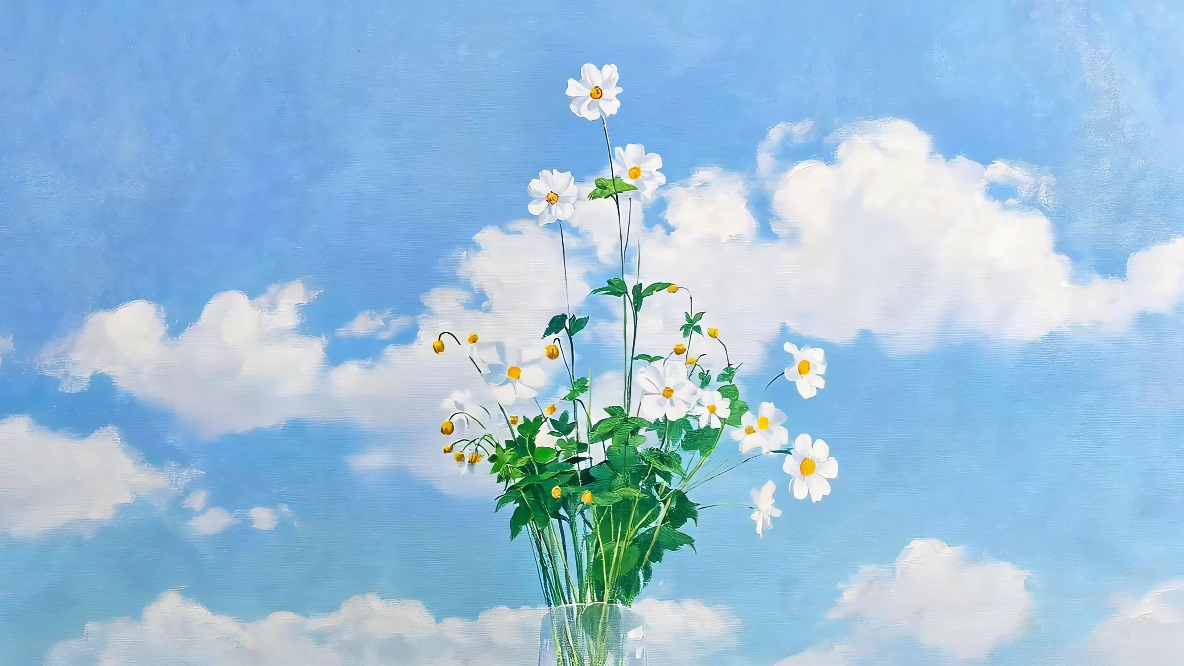 清新鲜花