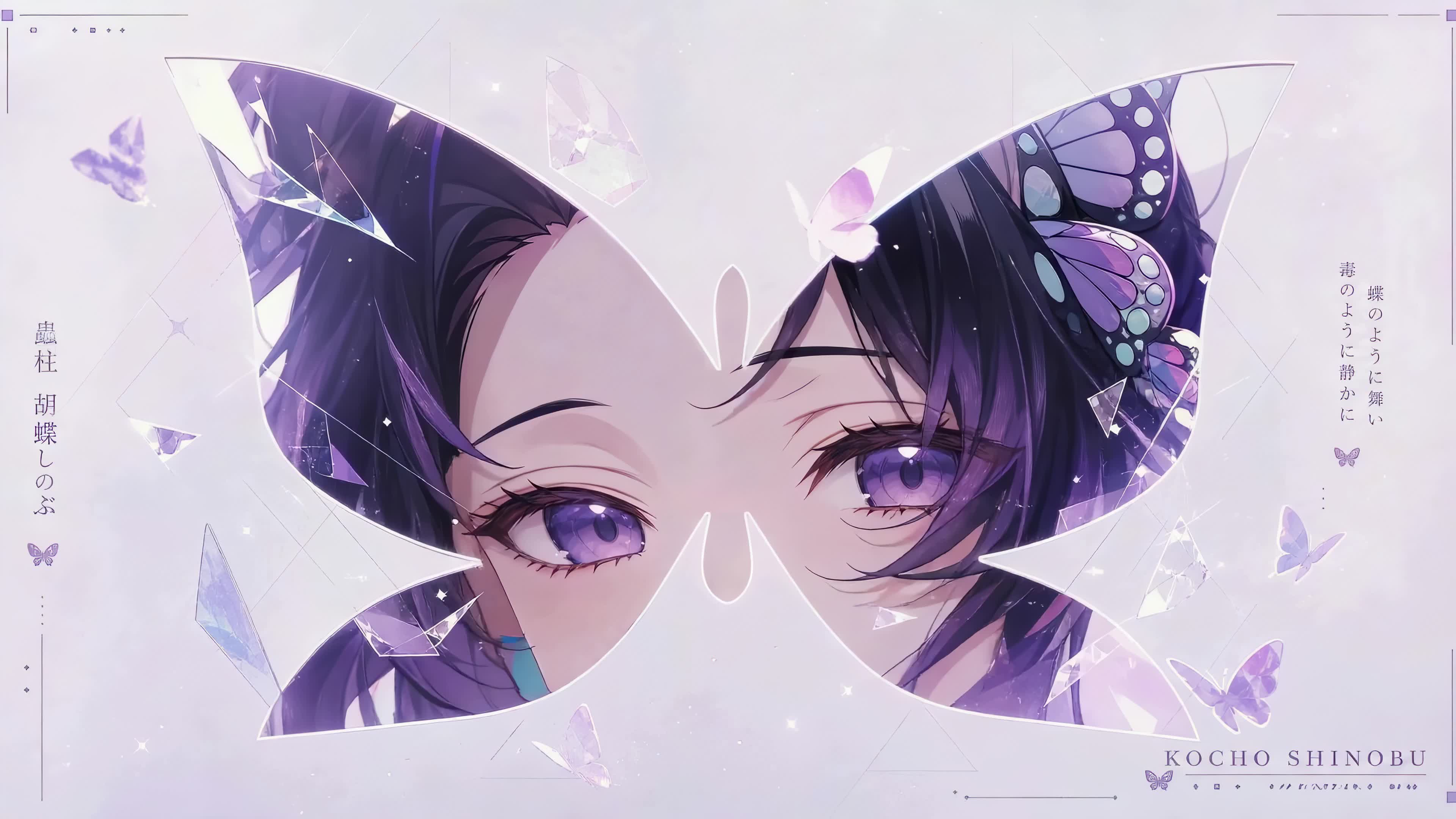 唯美蝴蝶忍