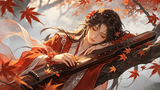 红衣睡美人