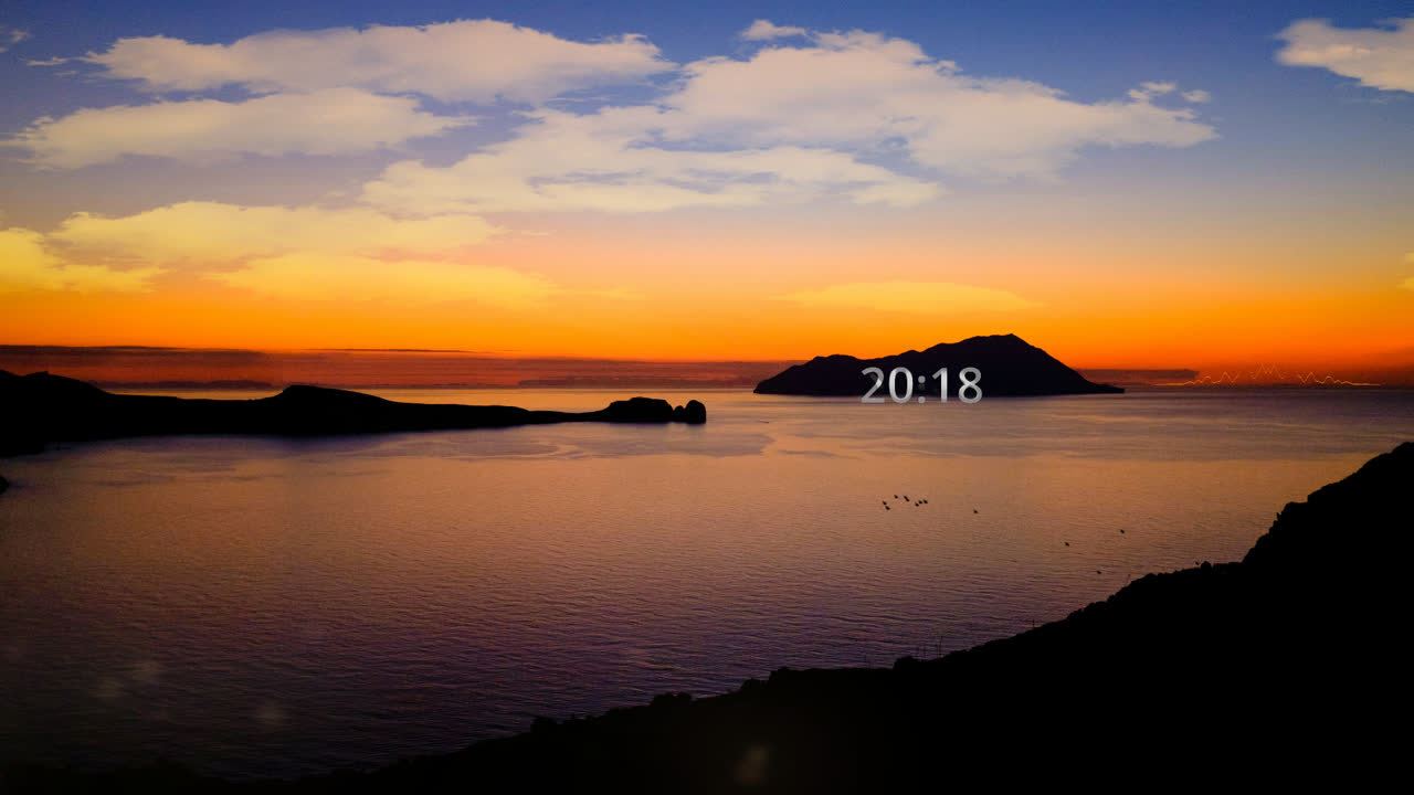 夕阳与海-Sunset＆Sea