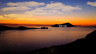 夕阳与海-Sunset＆Sea