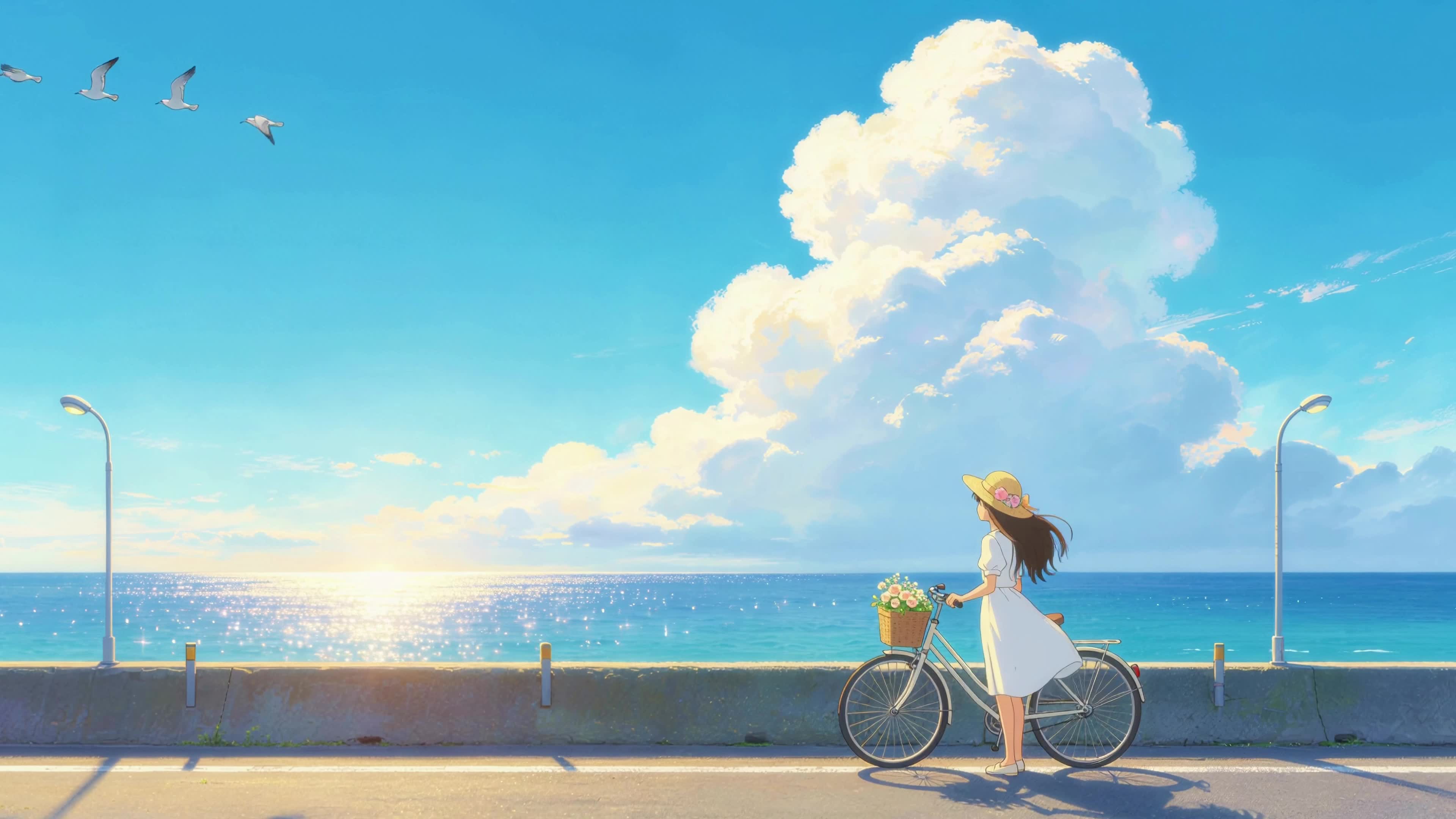海边女孩