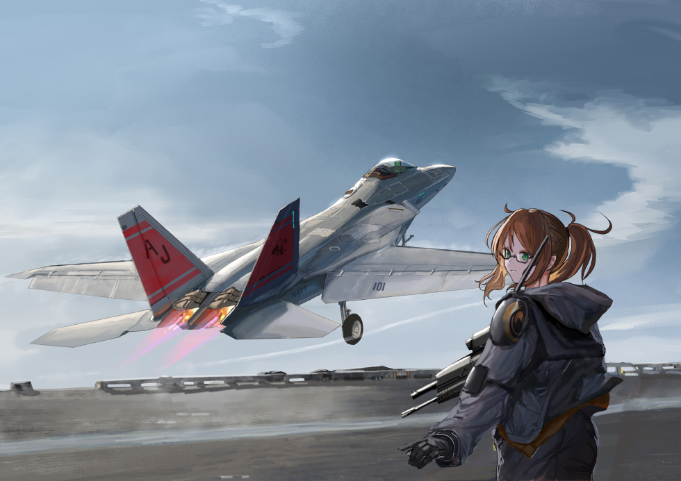 F-14战斗机 眼镜少女_b198a0cb5f9a