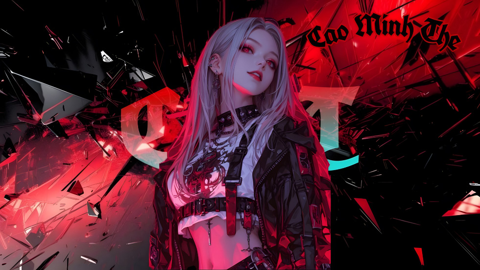 暗黑赛博少女 破碎玻璃特效_5cbcfe96f3b5