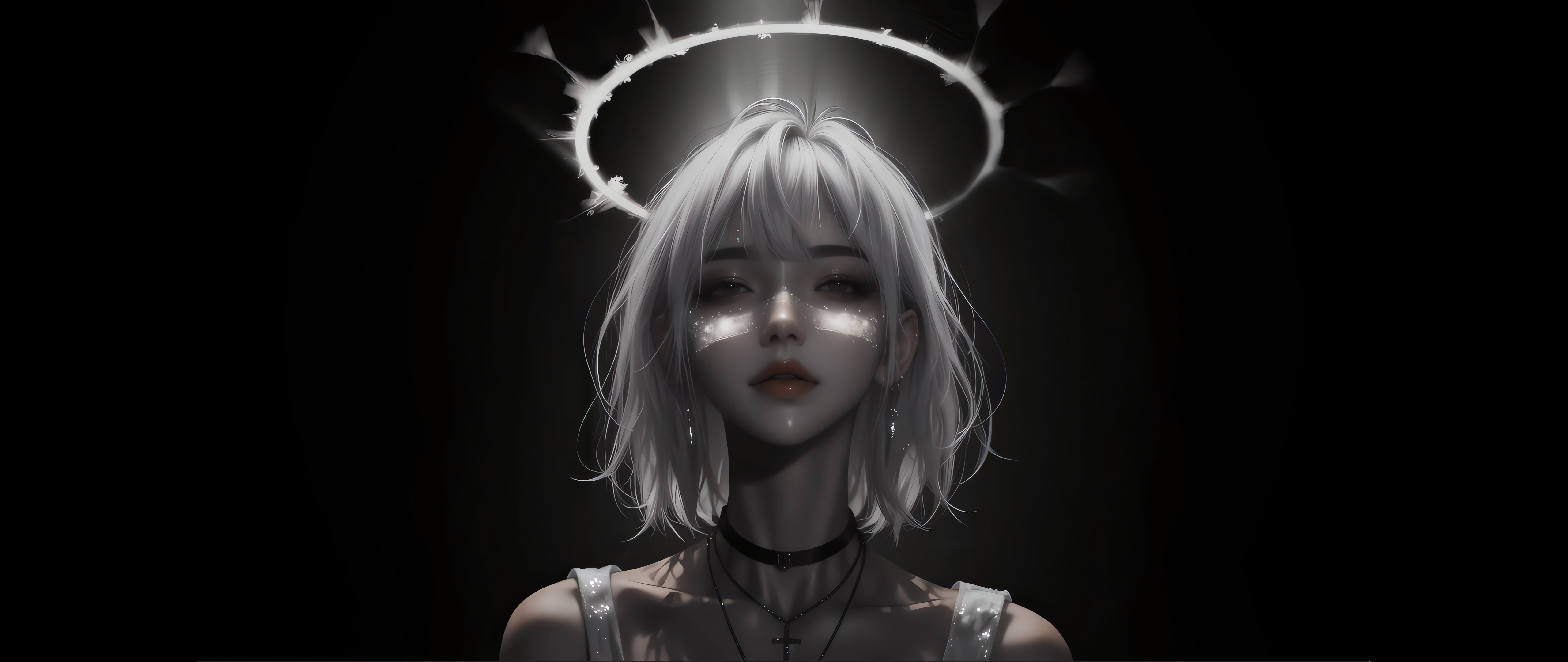 动漫神明少女暗黑5K高清