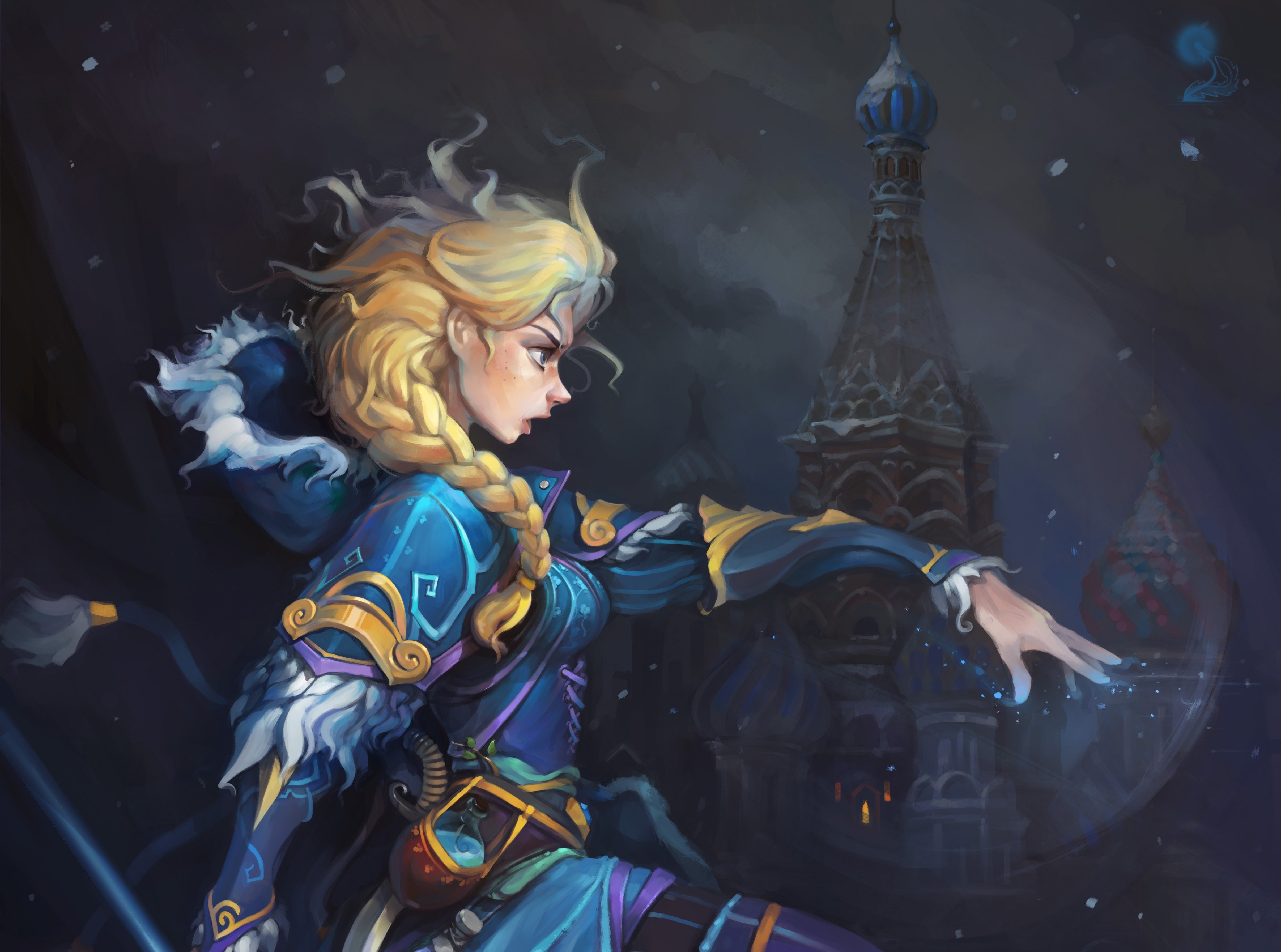 dota 2水晶少女精美4K图_5603