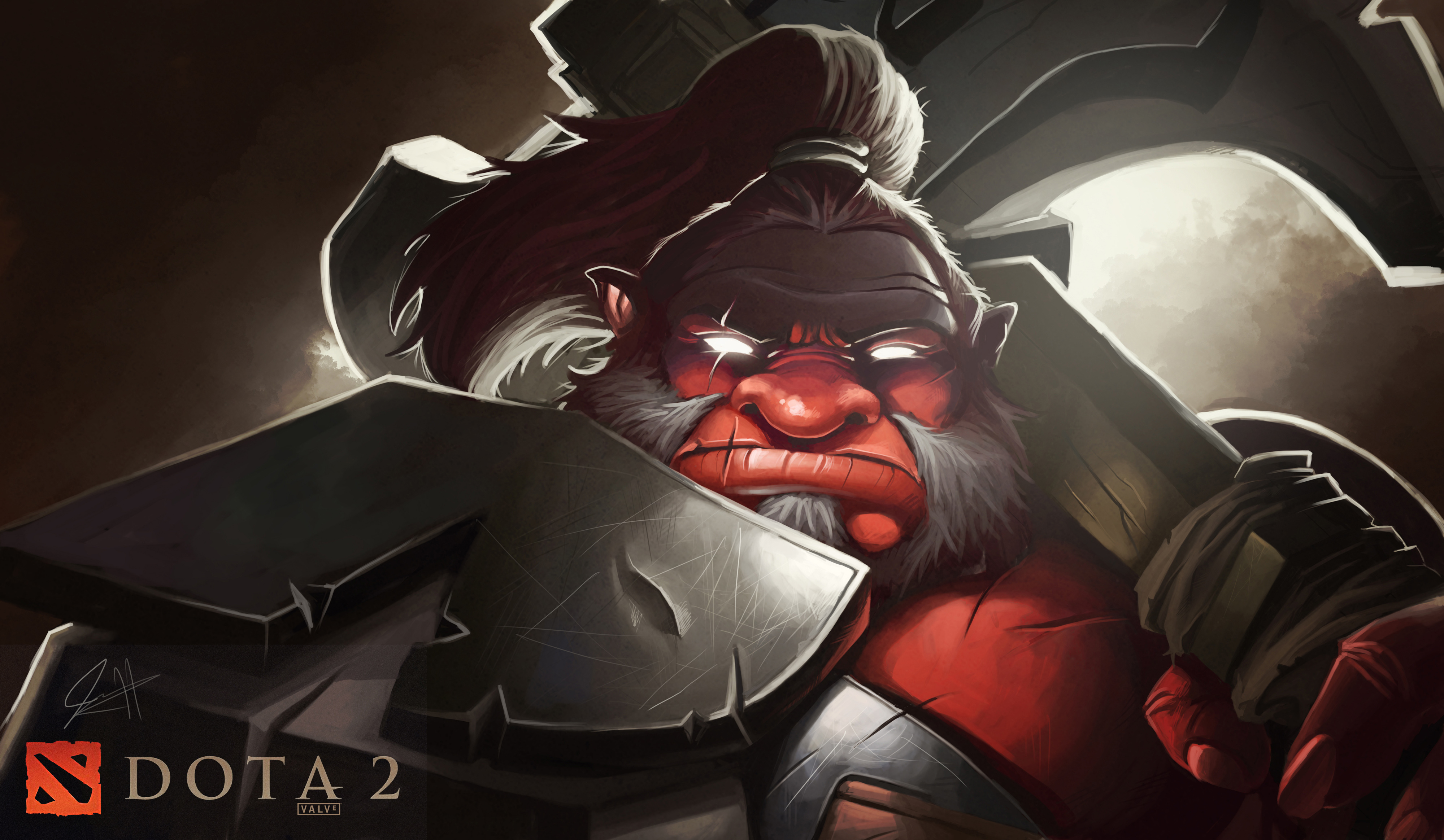 dota斧王4k高清壁纸_5474