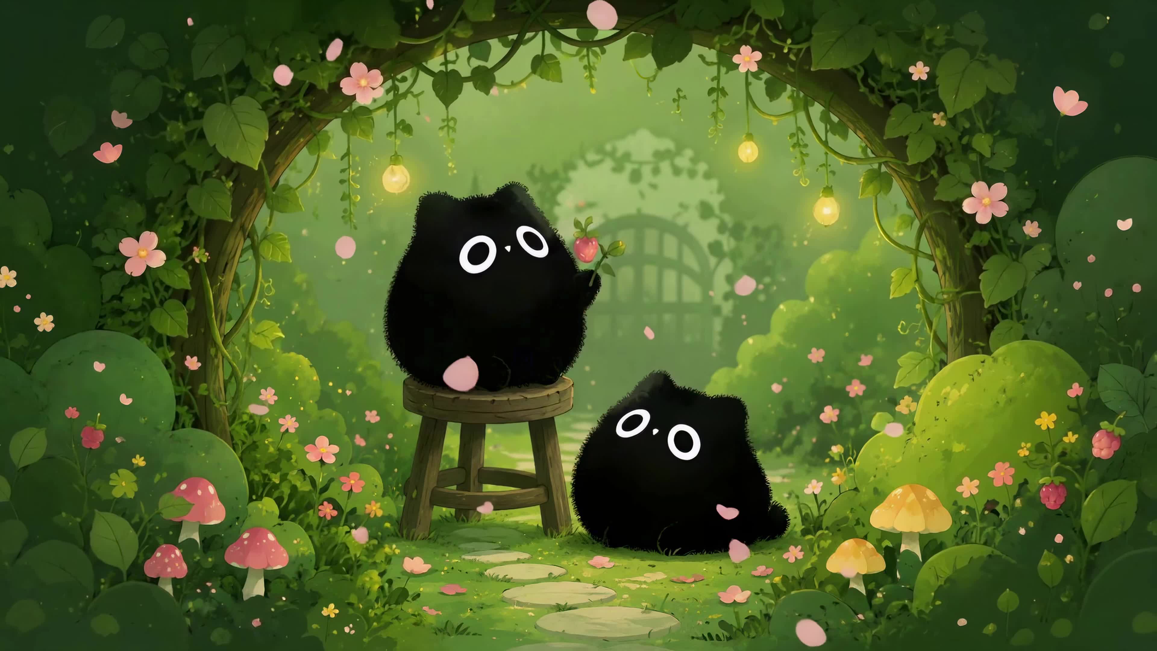 秘境花园小黑球