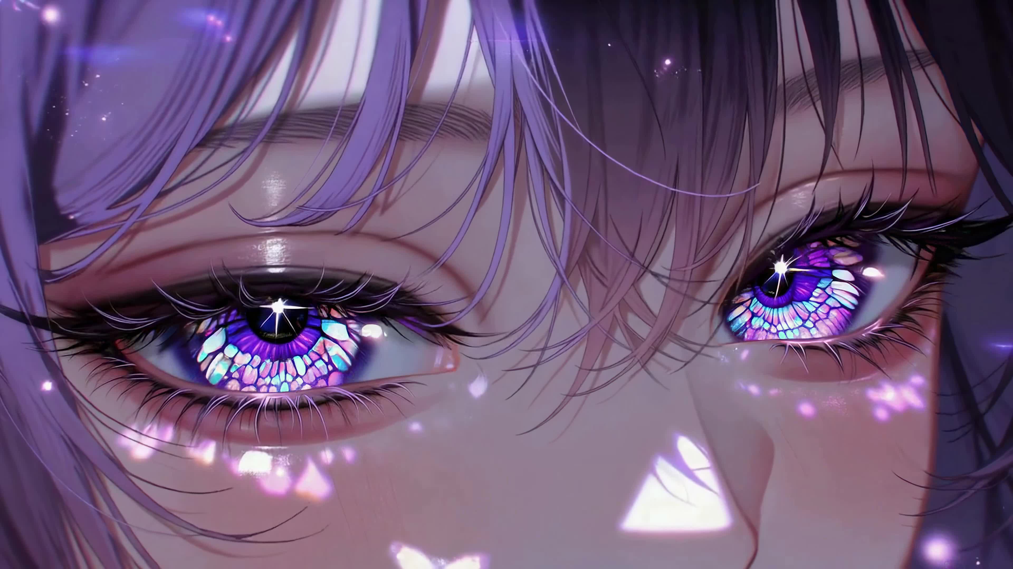幻彩紫眸