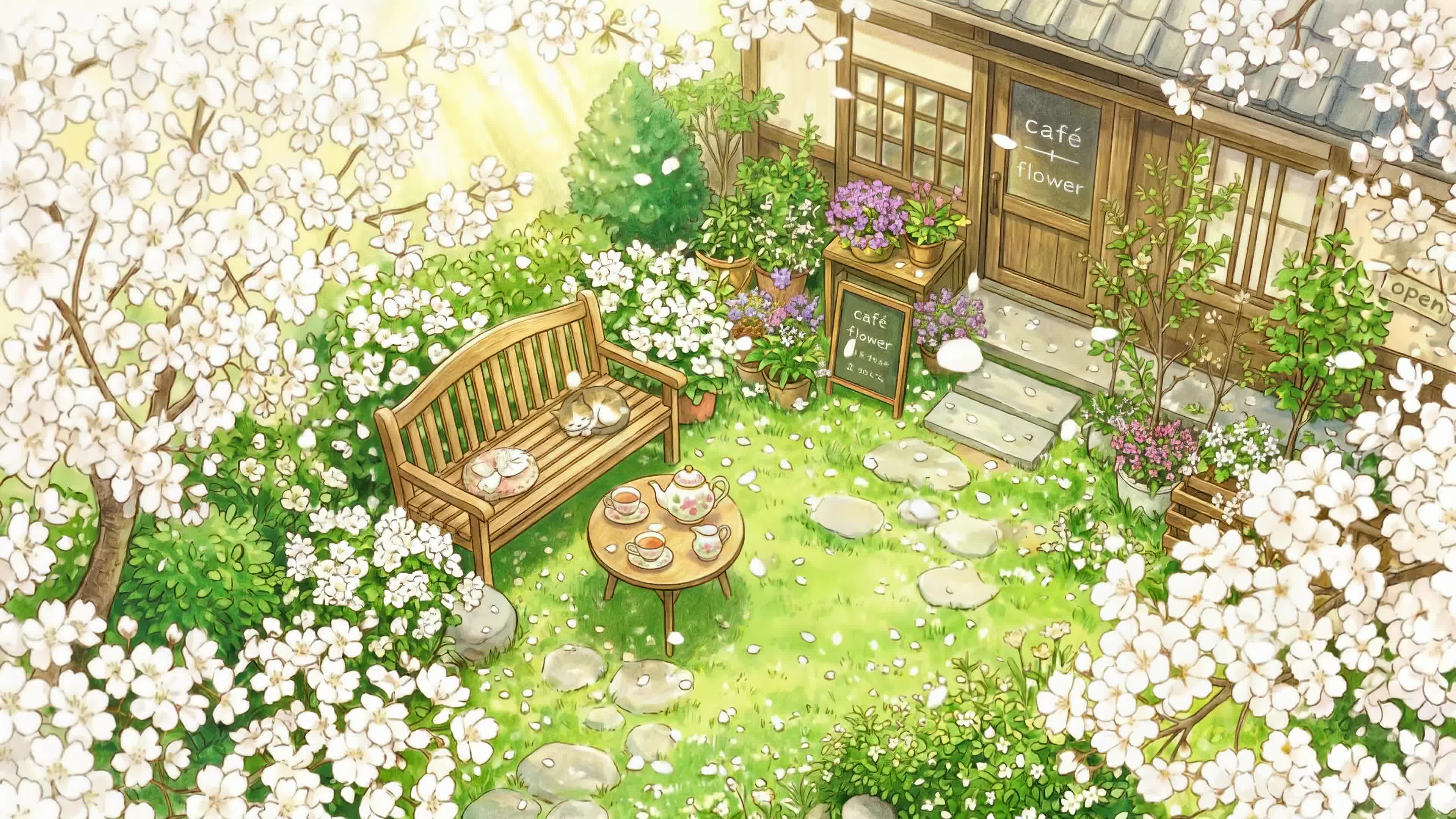 花间咖啡小院