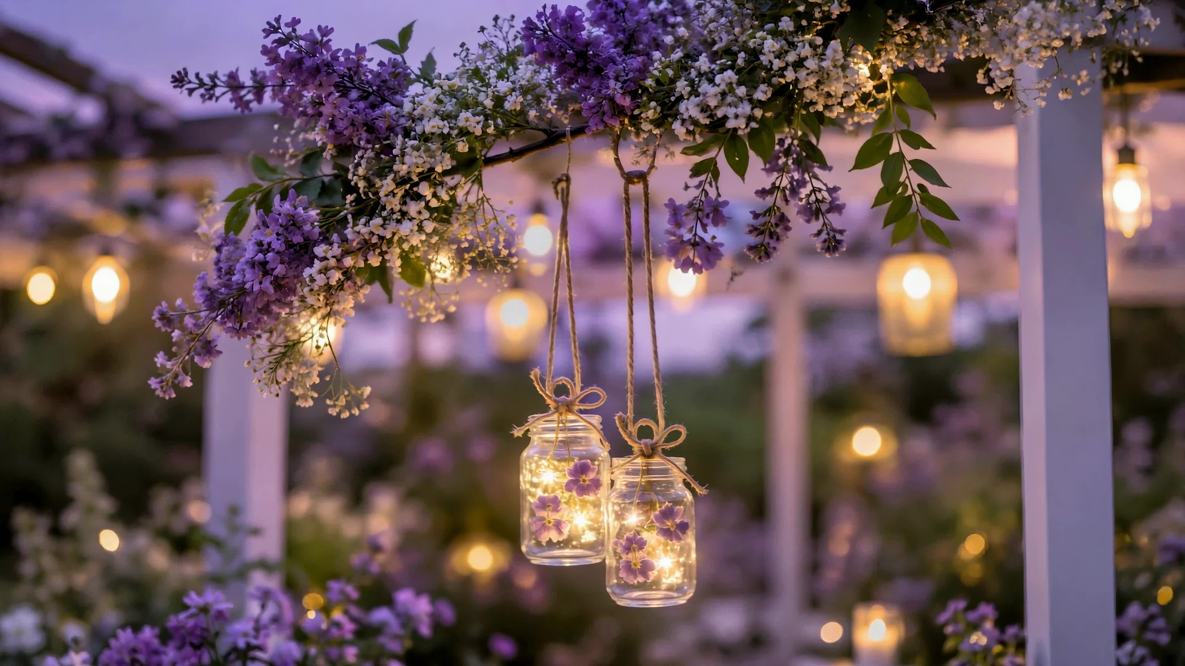 紫夜花灯