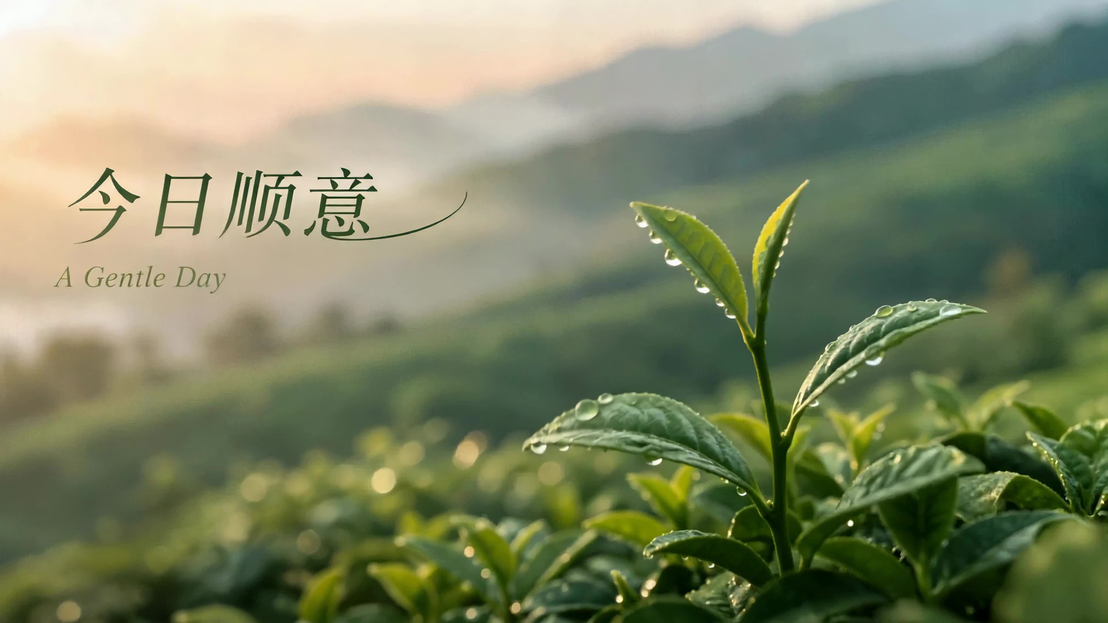晨露茶山 今日顺意