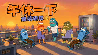 打工人的午休时光
