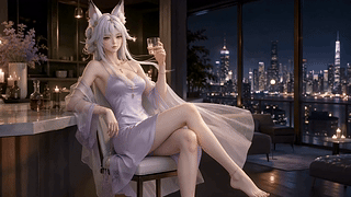 都市夜酌心月狐