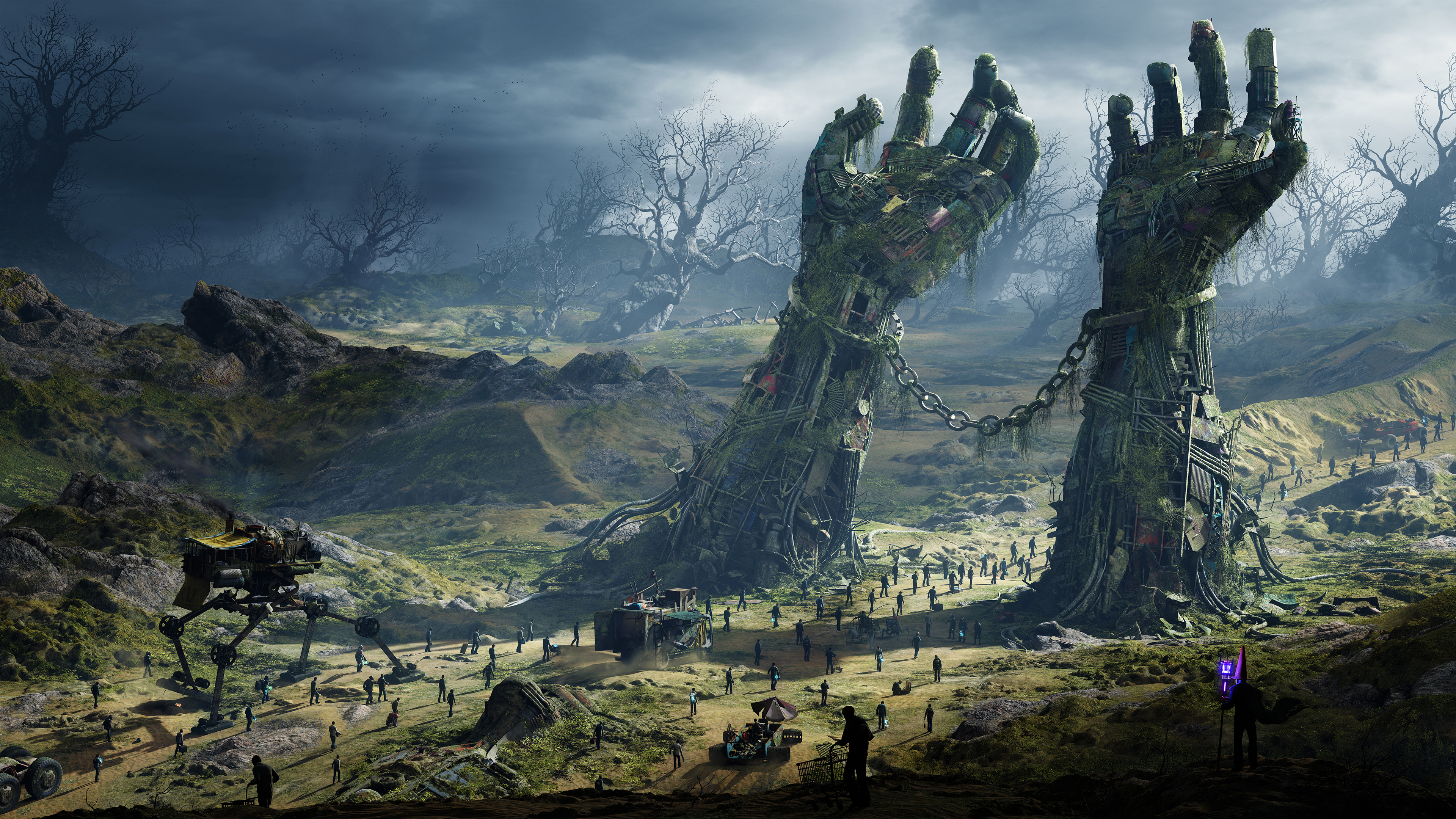 Path of Spawn,手,人,游_15986