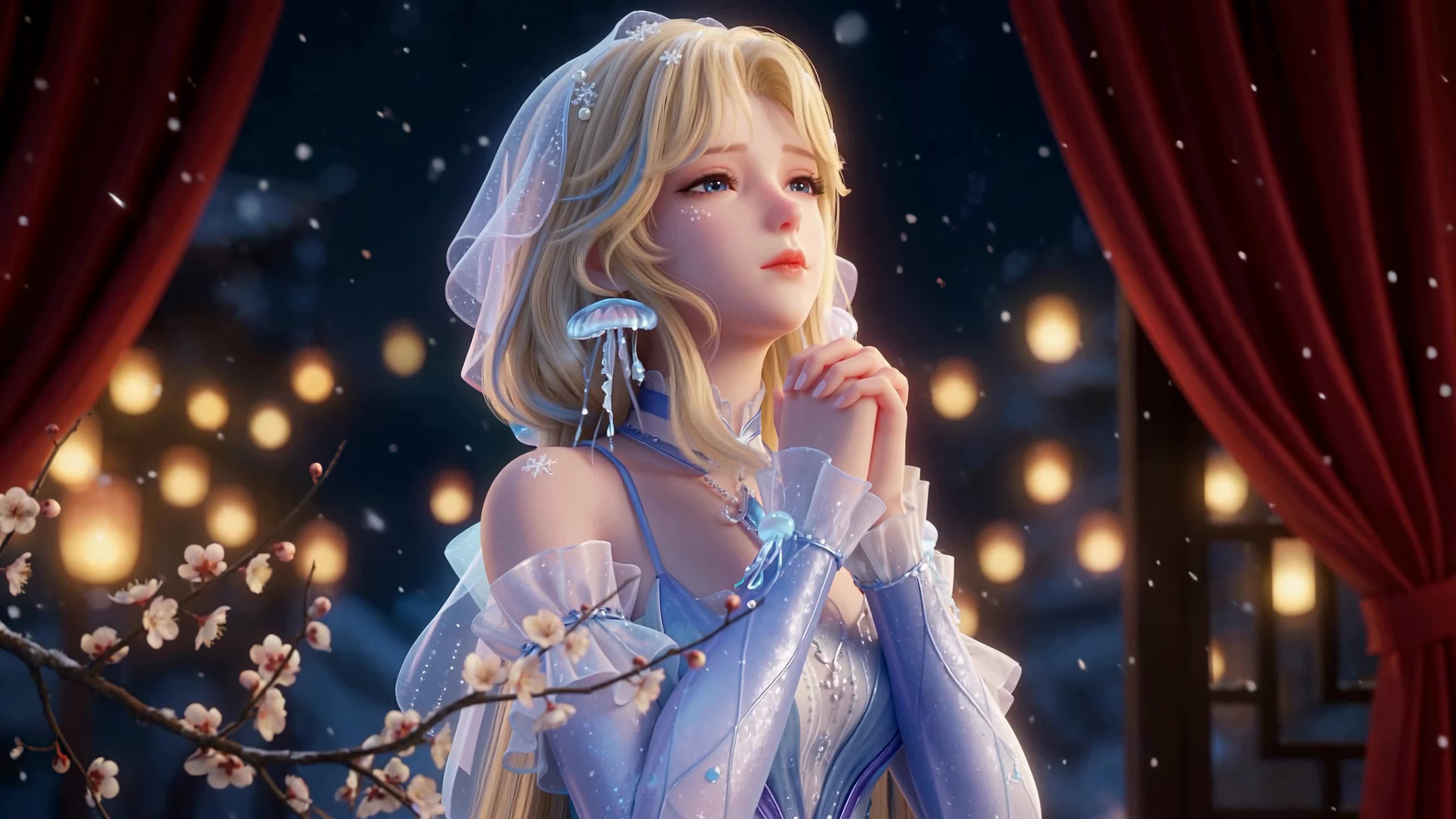 雪夜祈愿王昭君