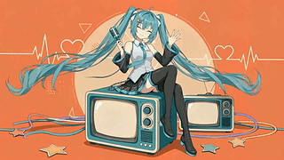 青发少女的复古汽水时光