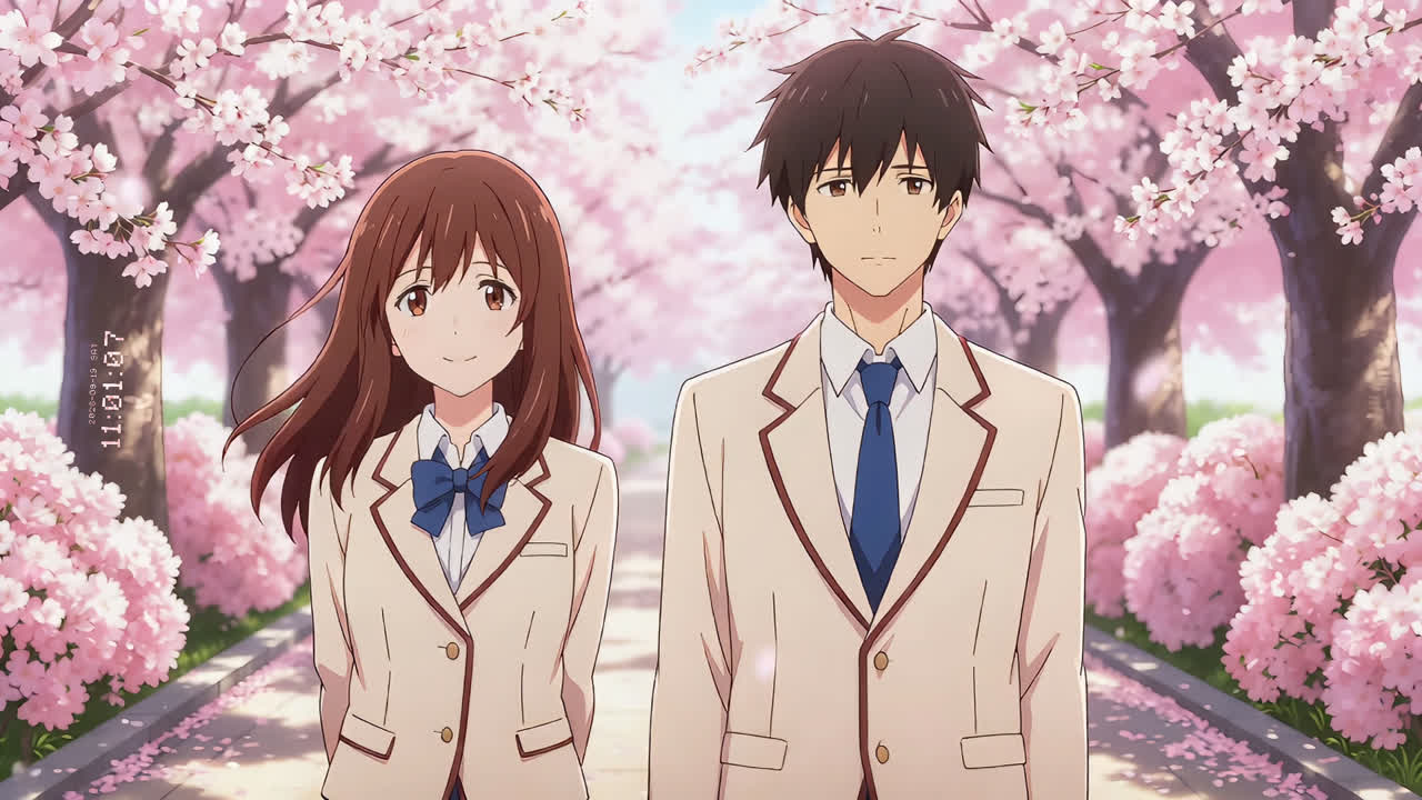 桜と春