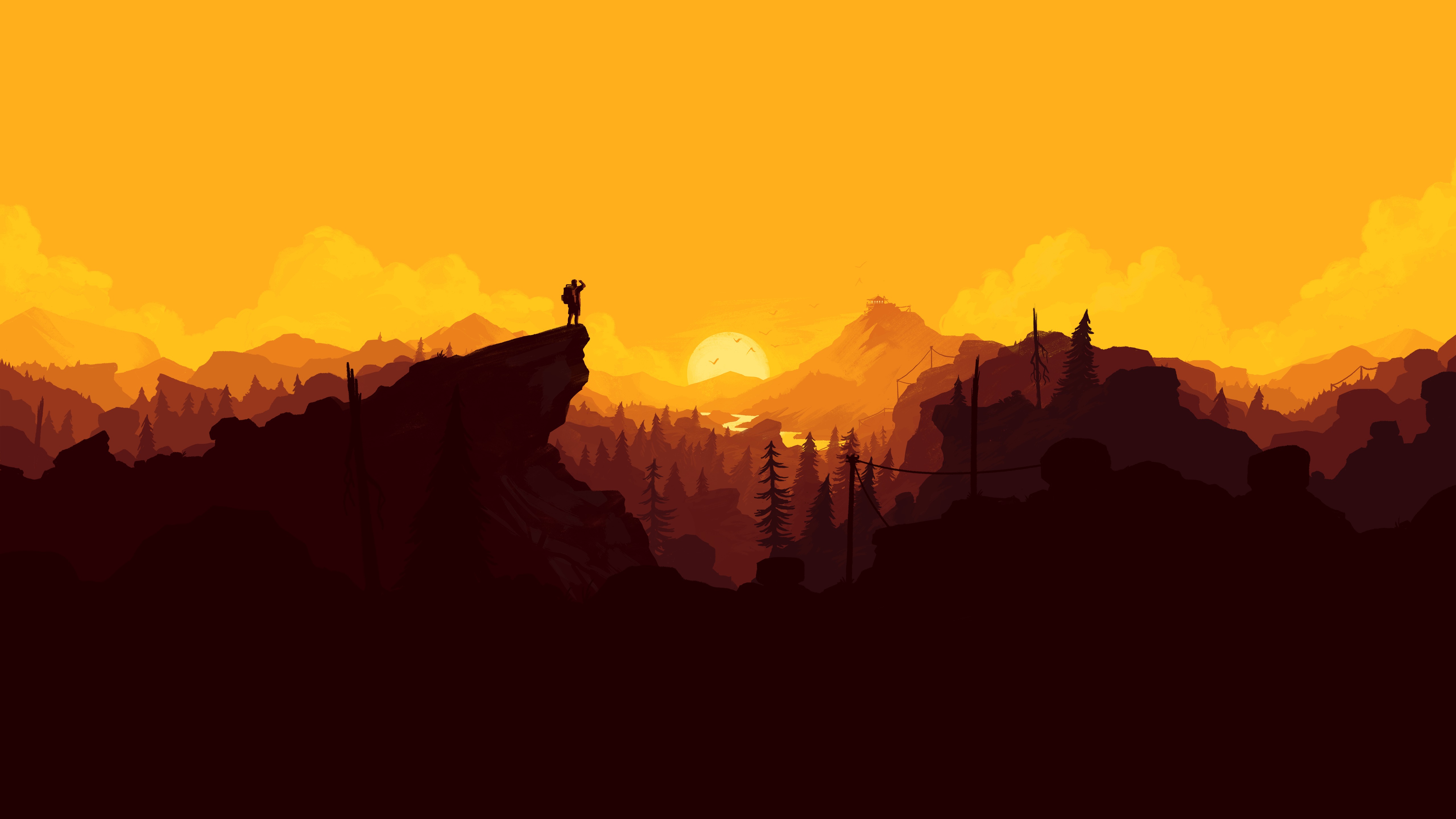 《看火人 Firewatch》5k_17051