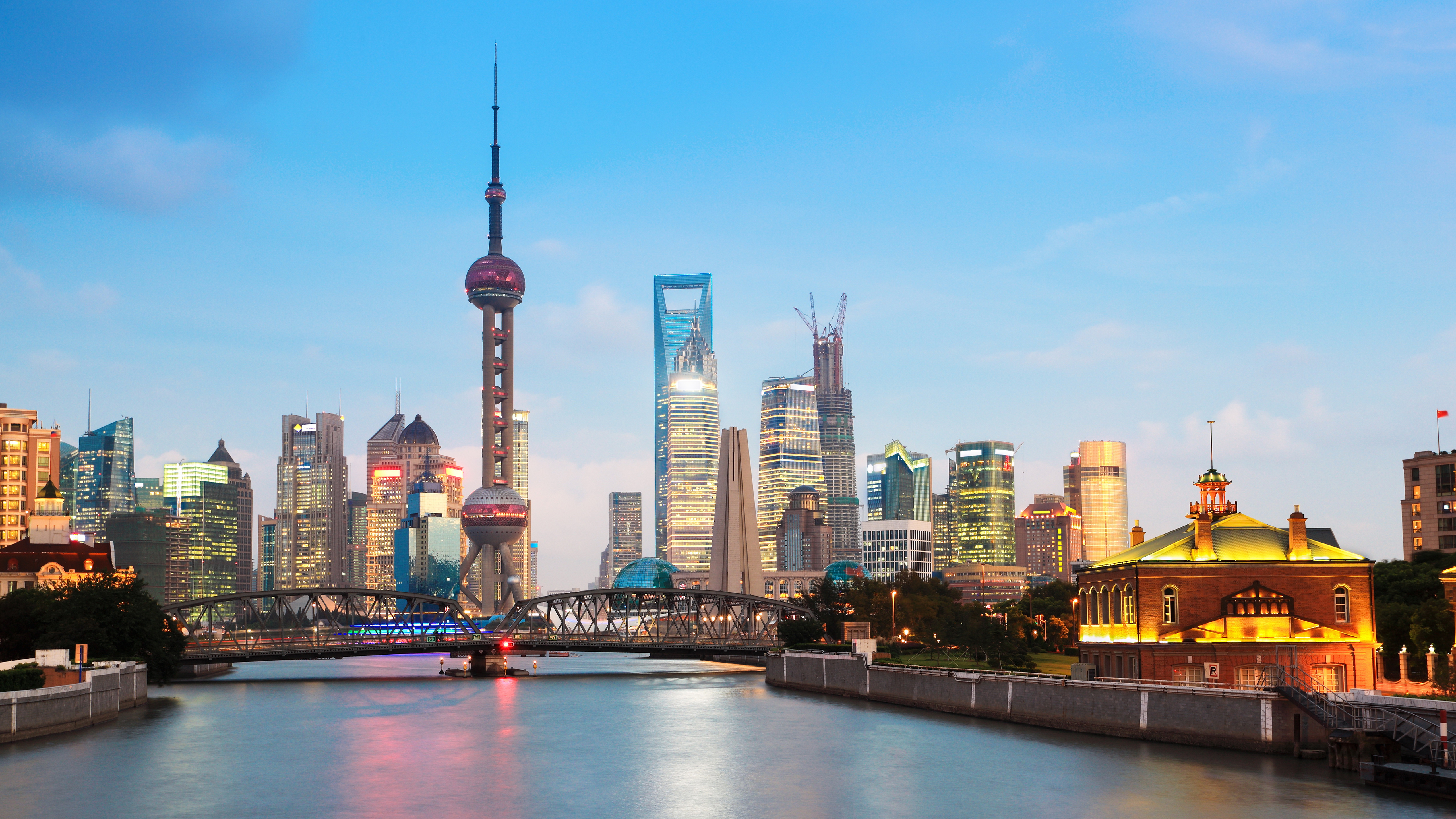 上海东方明珠5K风景壁纸_9192