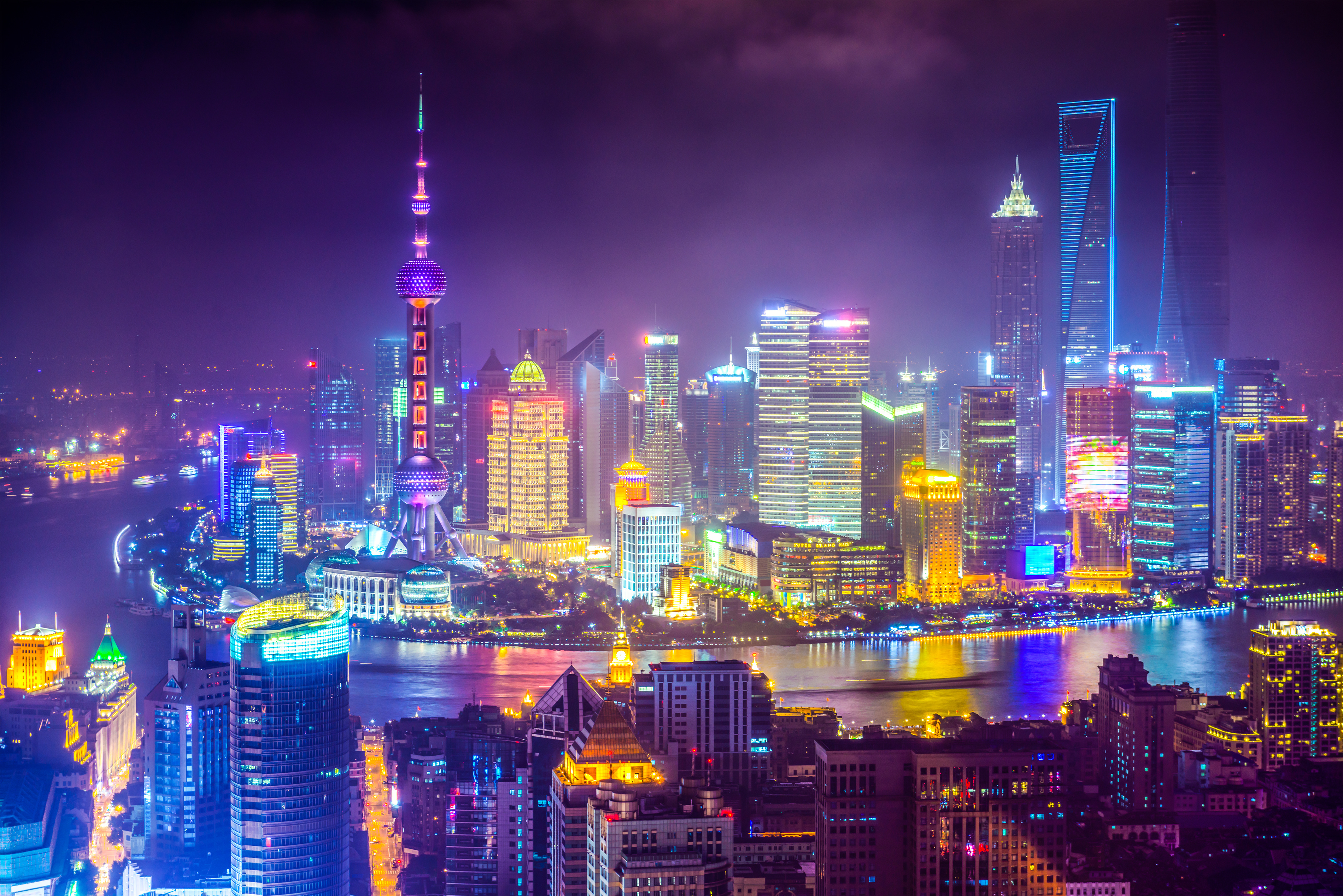 上海城市夜间高清图片_20401