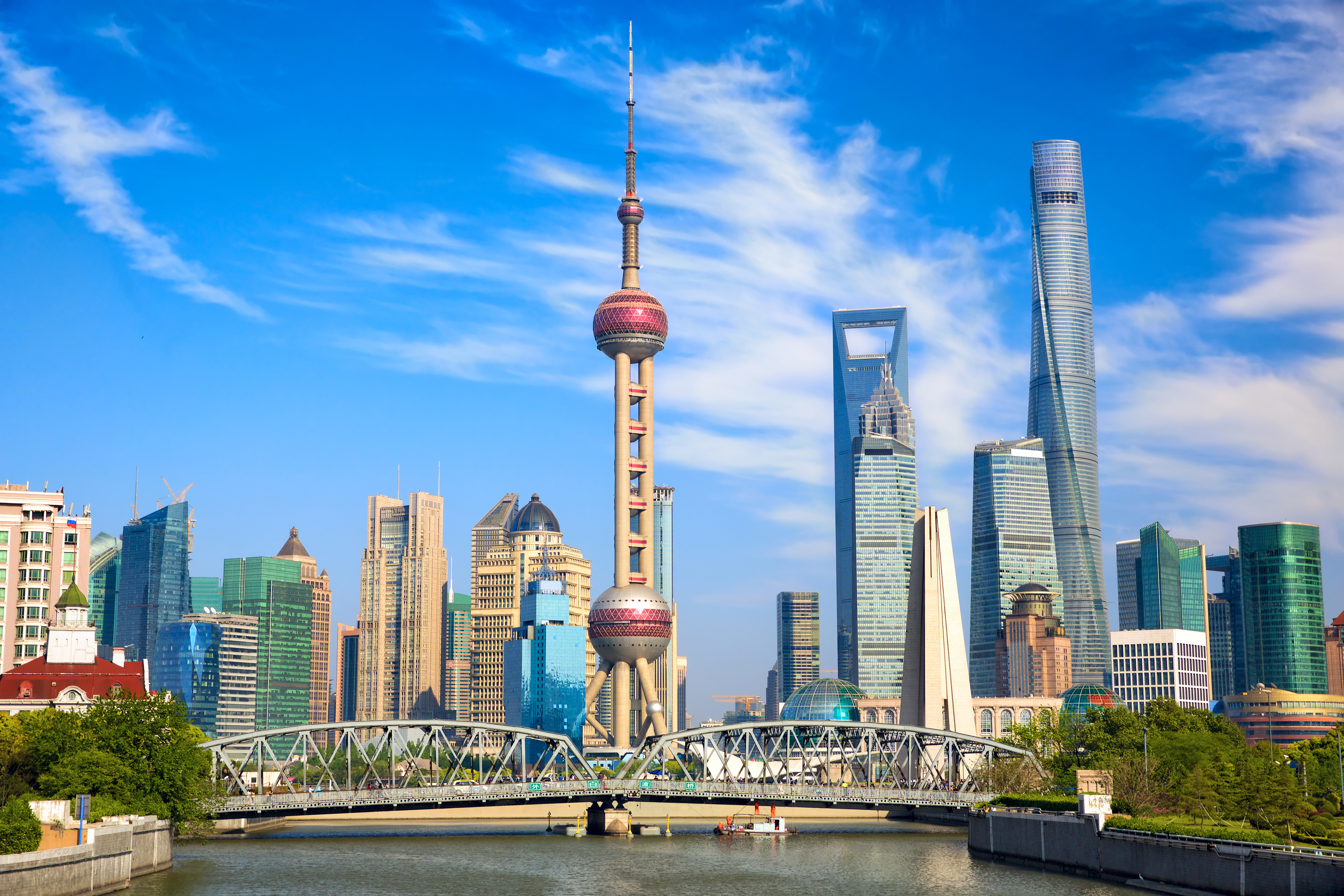 上海摩天大楼4K风景壁纸_11263