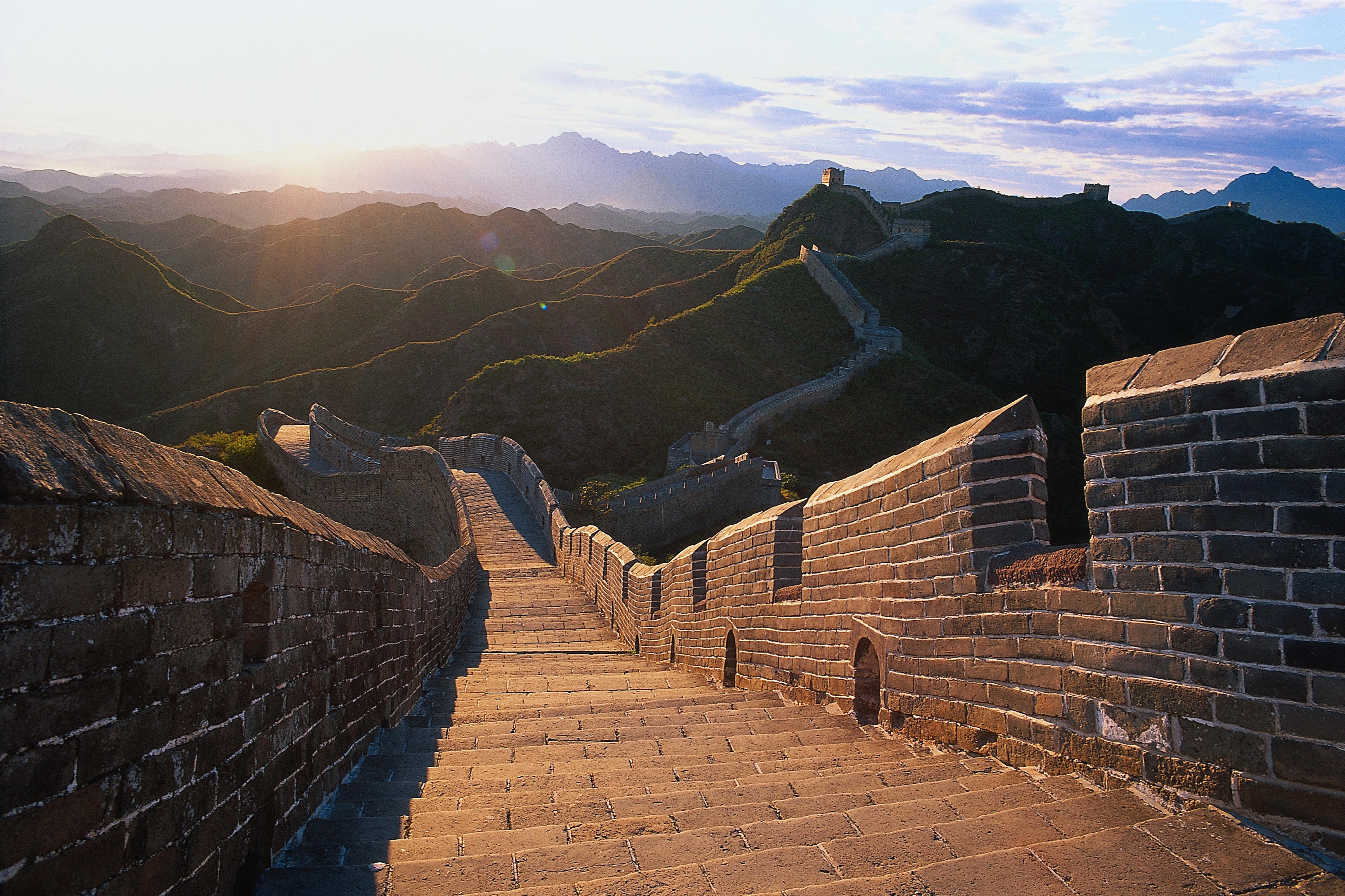 中国长城风光4k风景图片_6399
