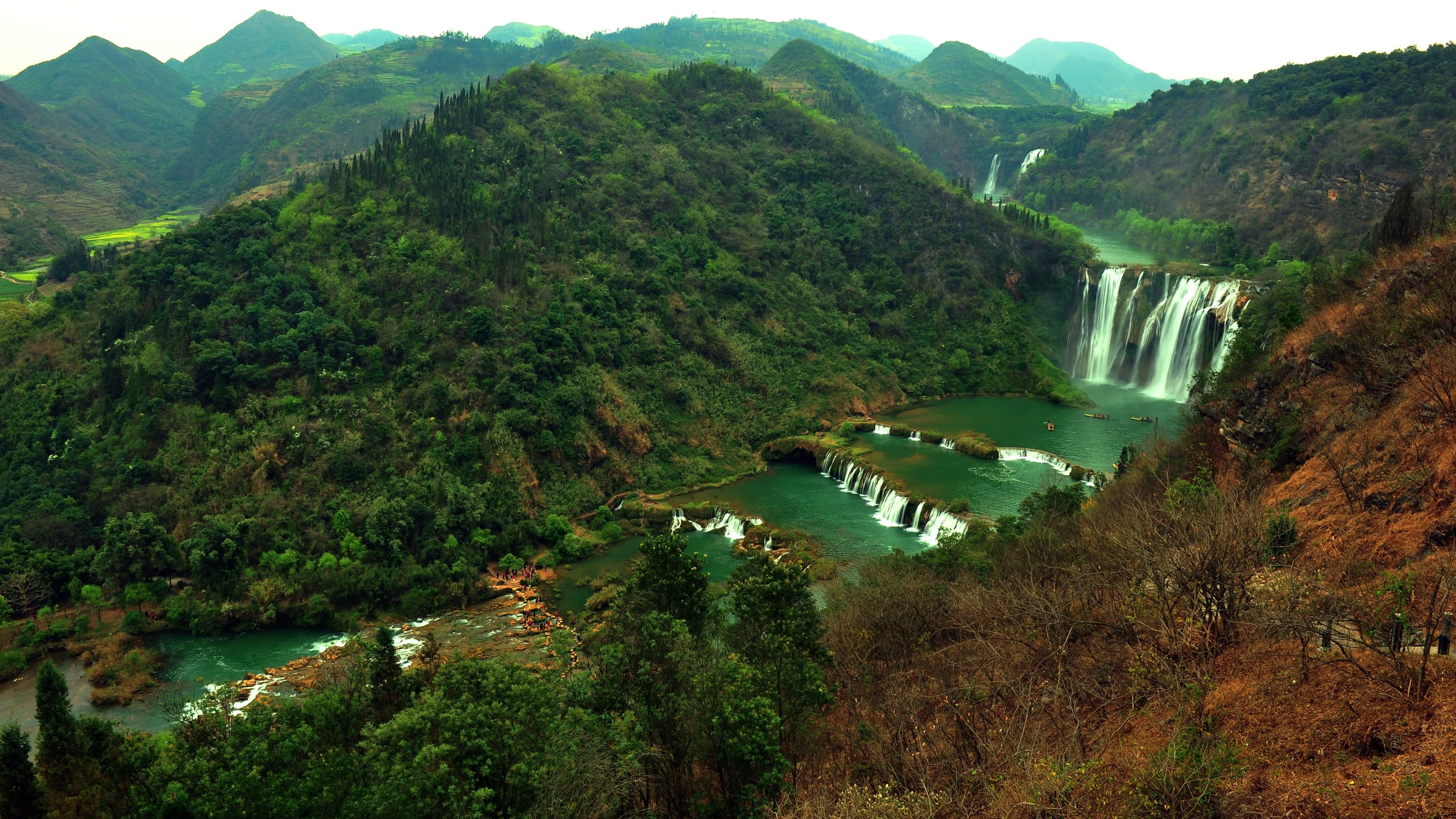 九龙瀑布高清风景图片_4155