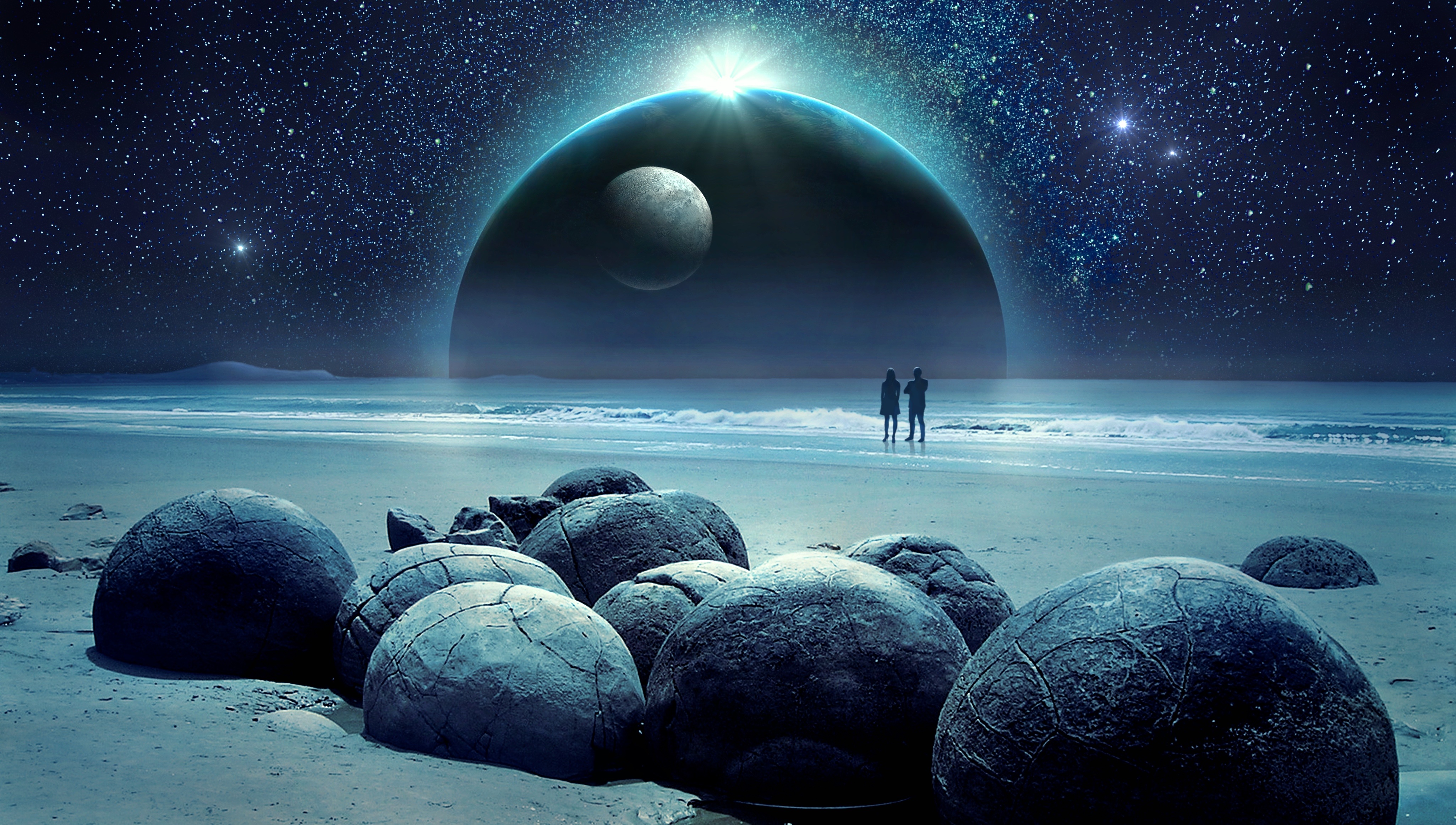 人 空间 繁星点点的天空_9462