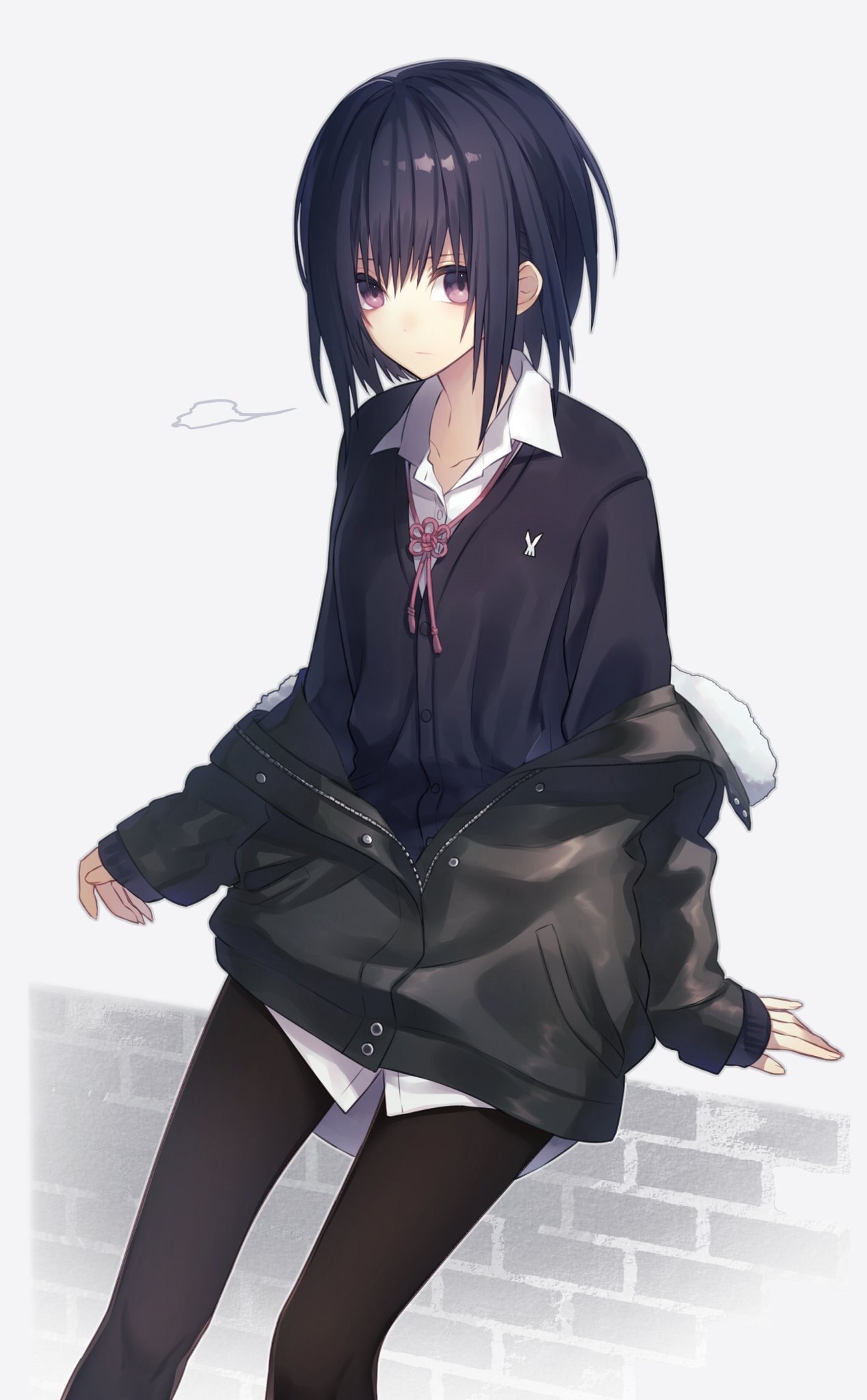 冬装少女手机壁纸_18238