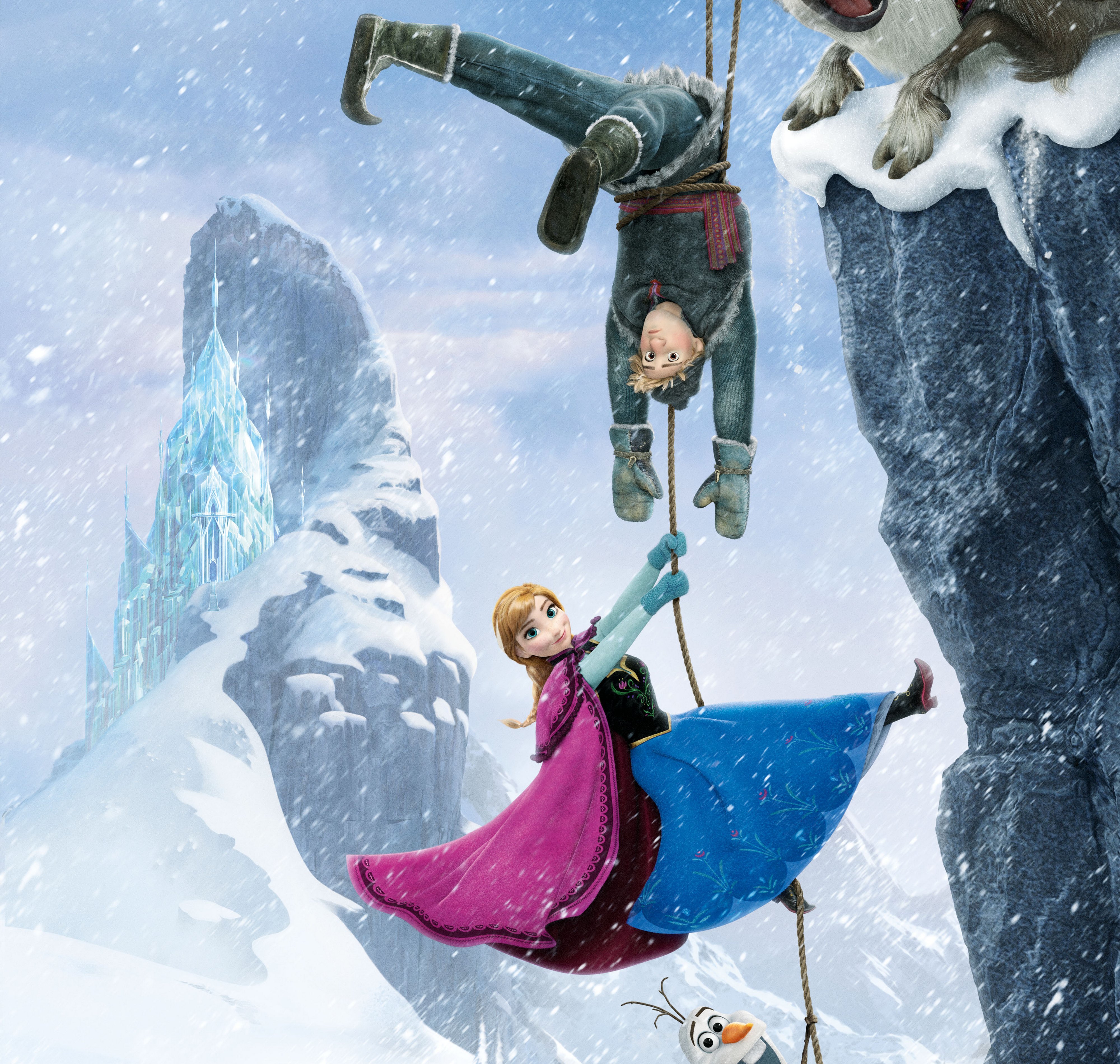 冰雪奇缘,雪人,公主,动_15304