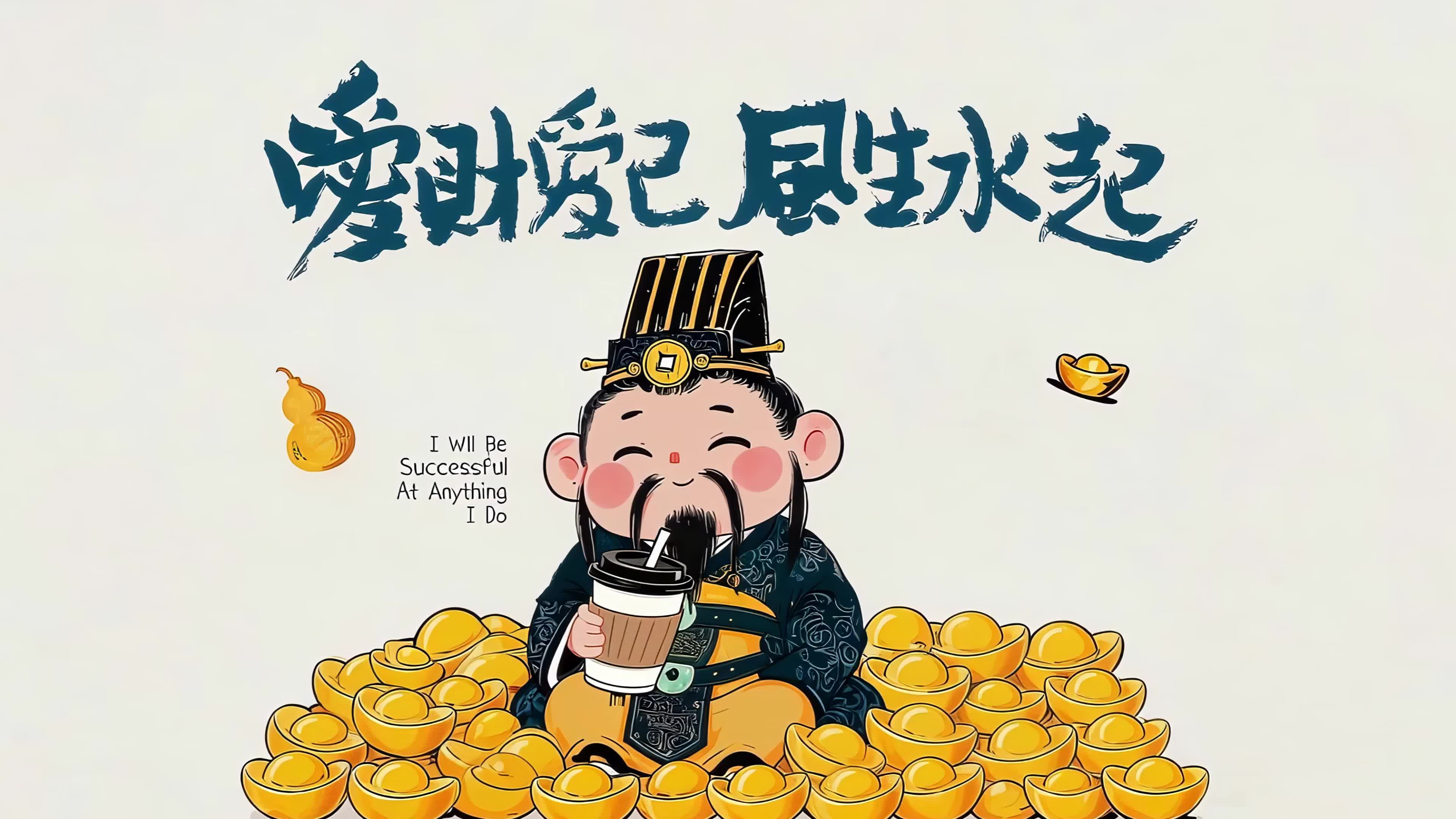 爱财爱己，风生水起