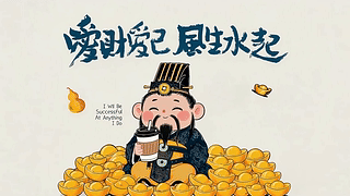 爱财爱己，风生水起
