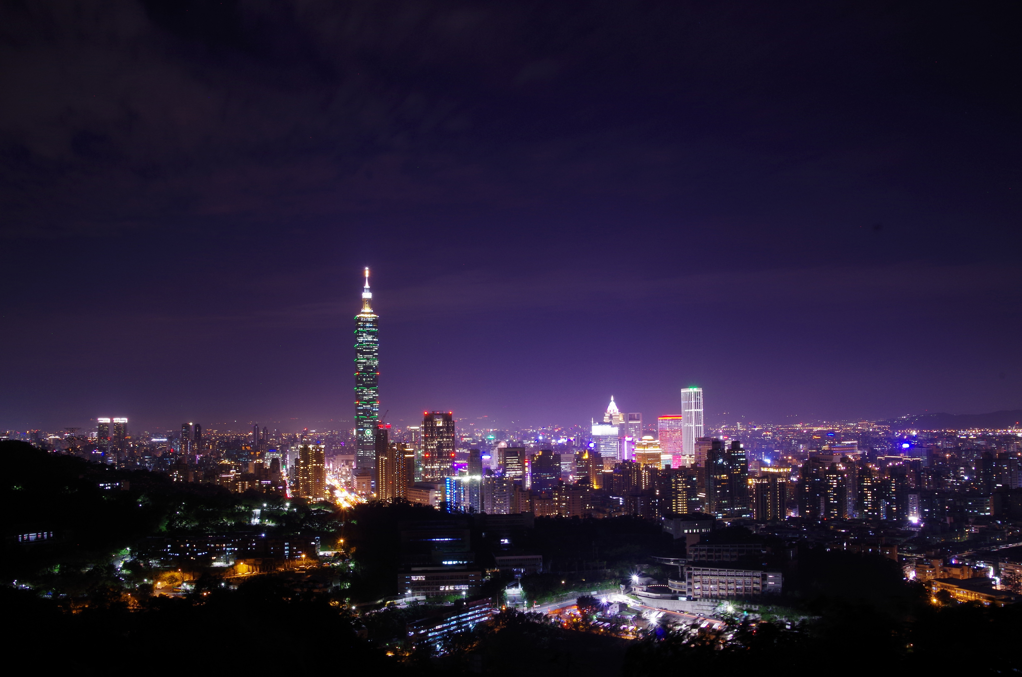 台湾城市夜景图片_5061