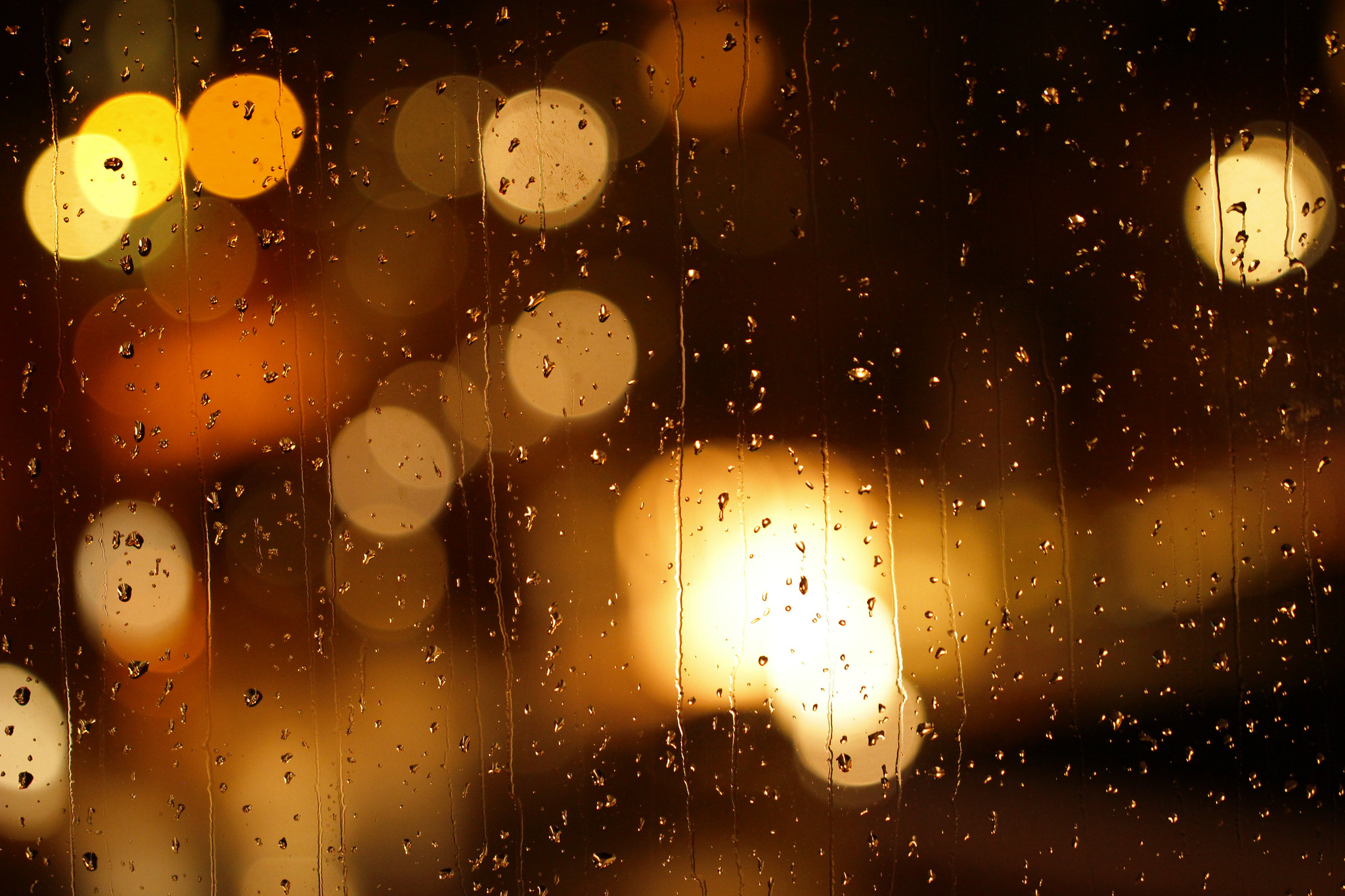 城市 晚上 灯光 雨夜 磨_4556