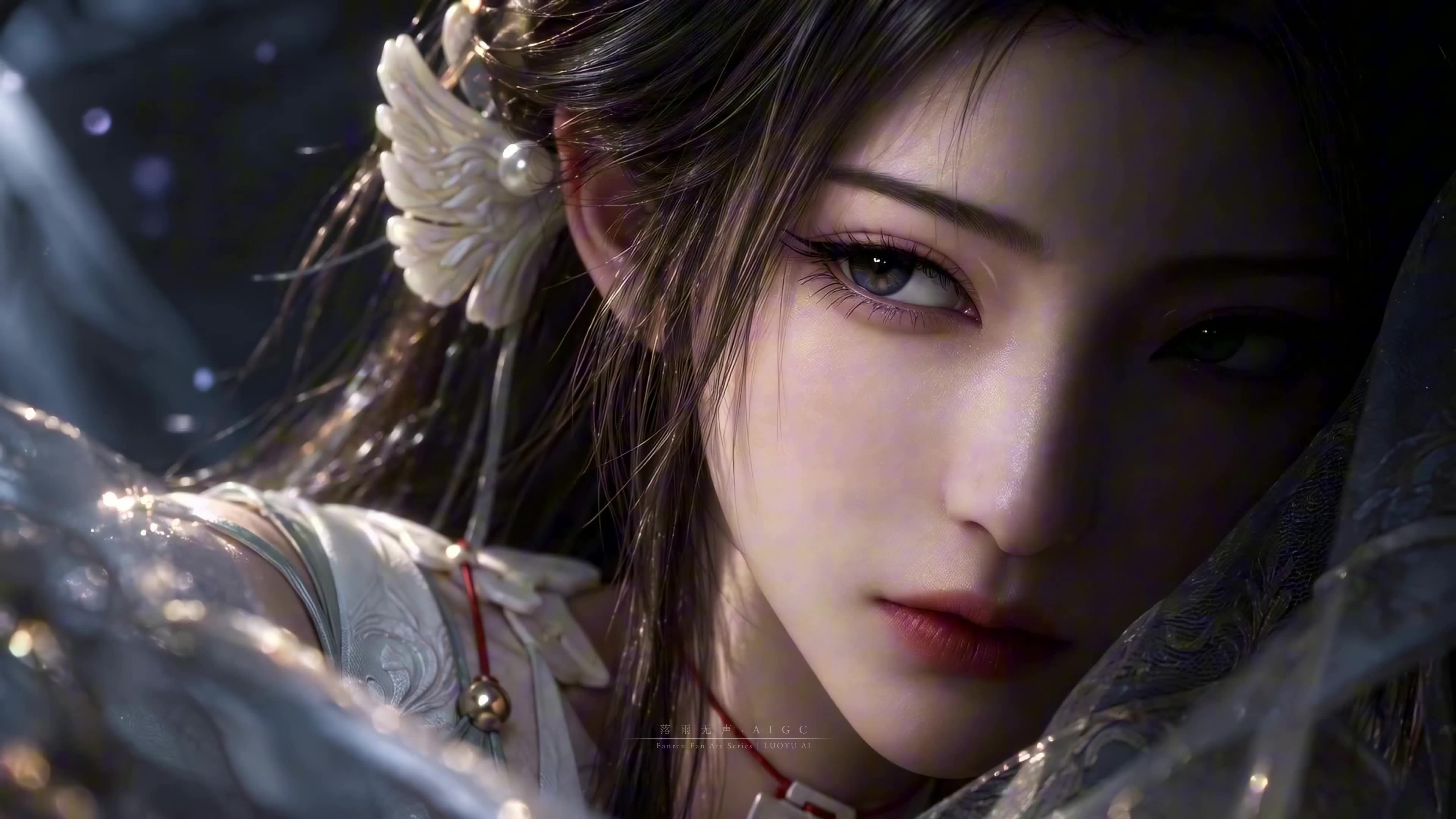 宋玉面部特写2-凡人修仙传-落雨无声