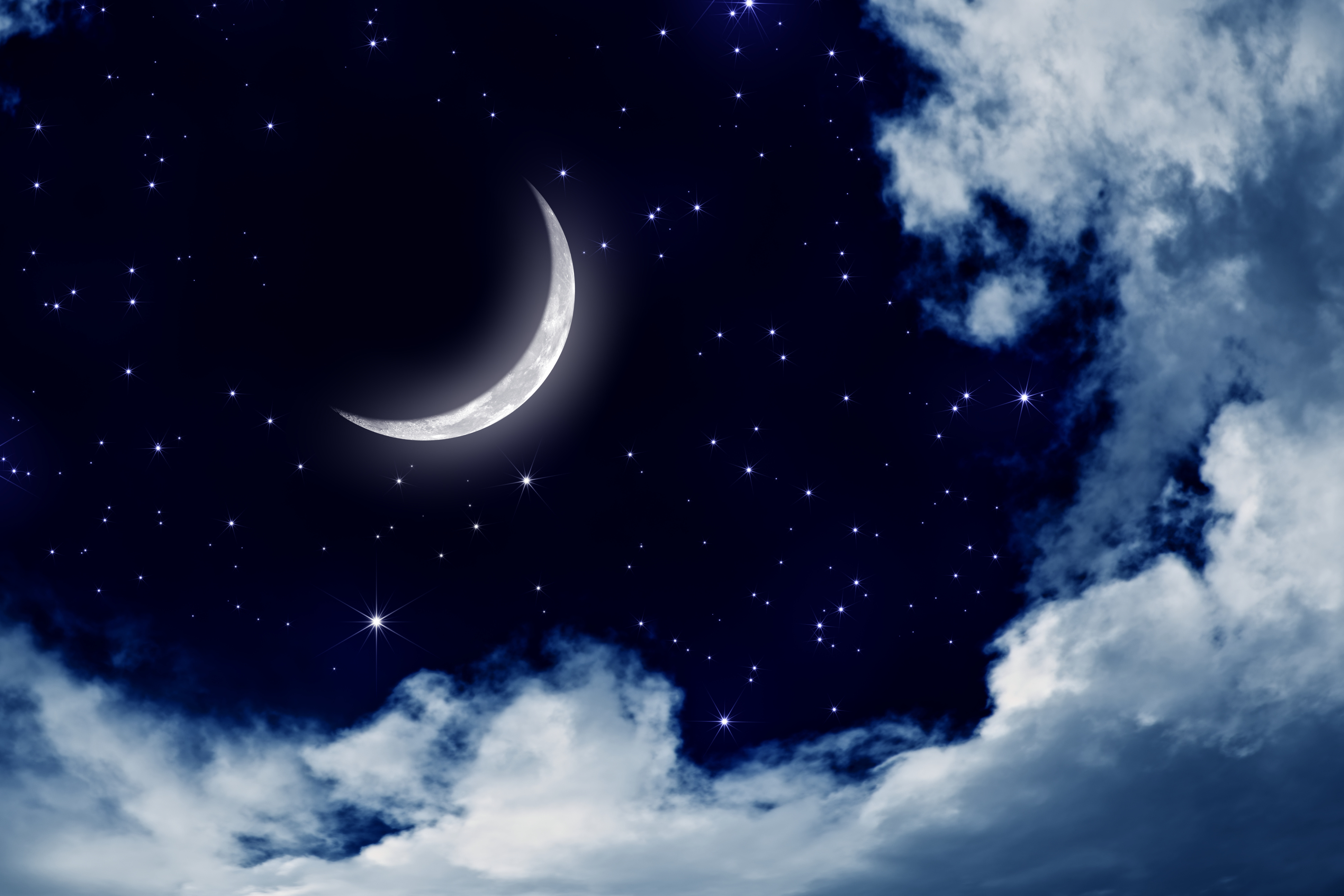 夜晚 月光 月亮 4K壁纸_9225