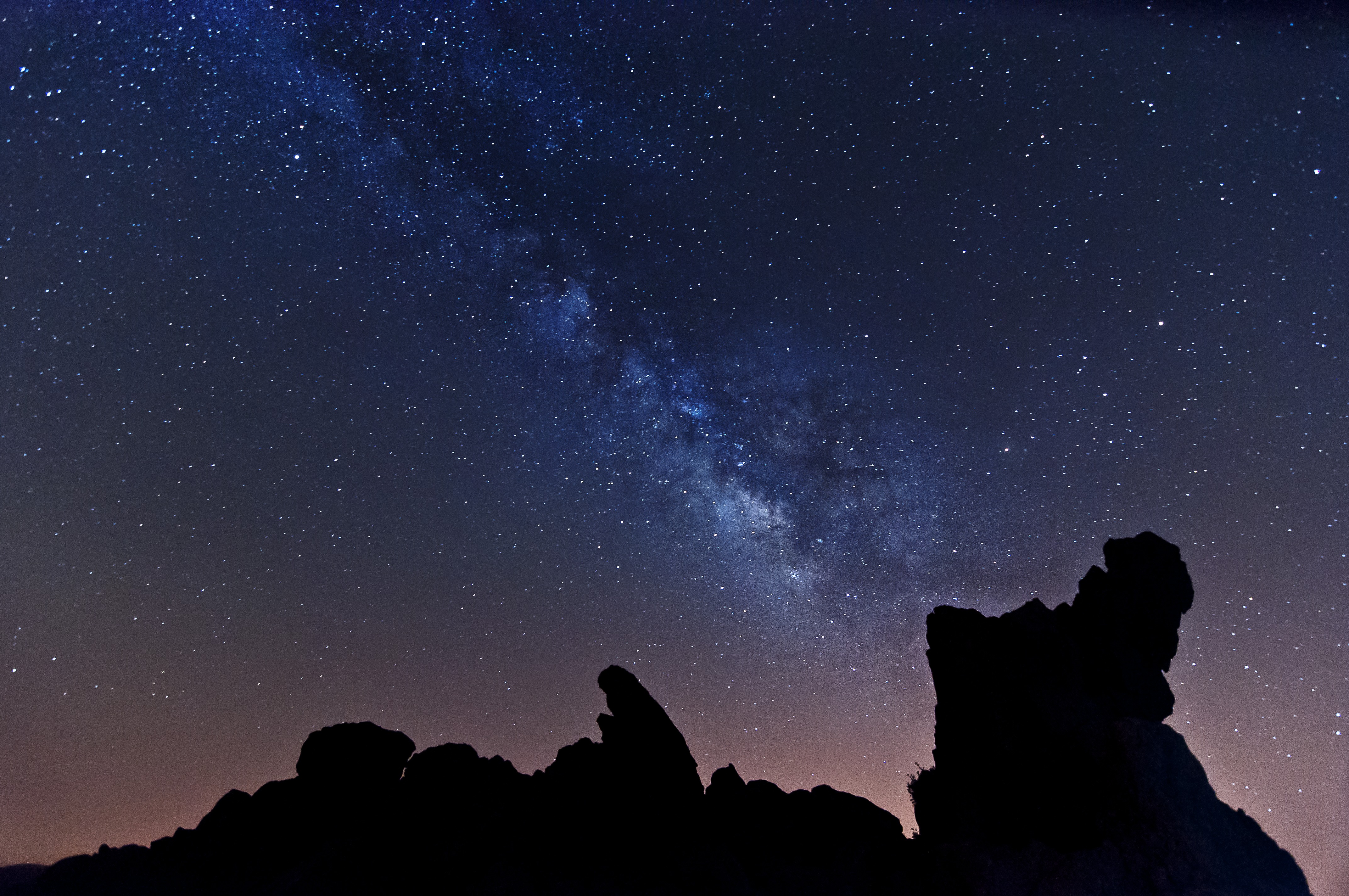 夜晚 空间星星 银河系_11334