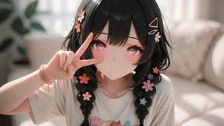 比耶少女