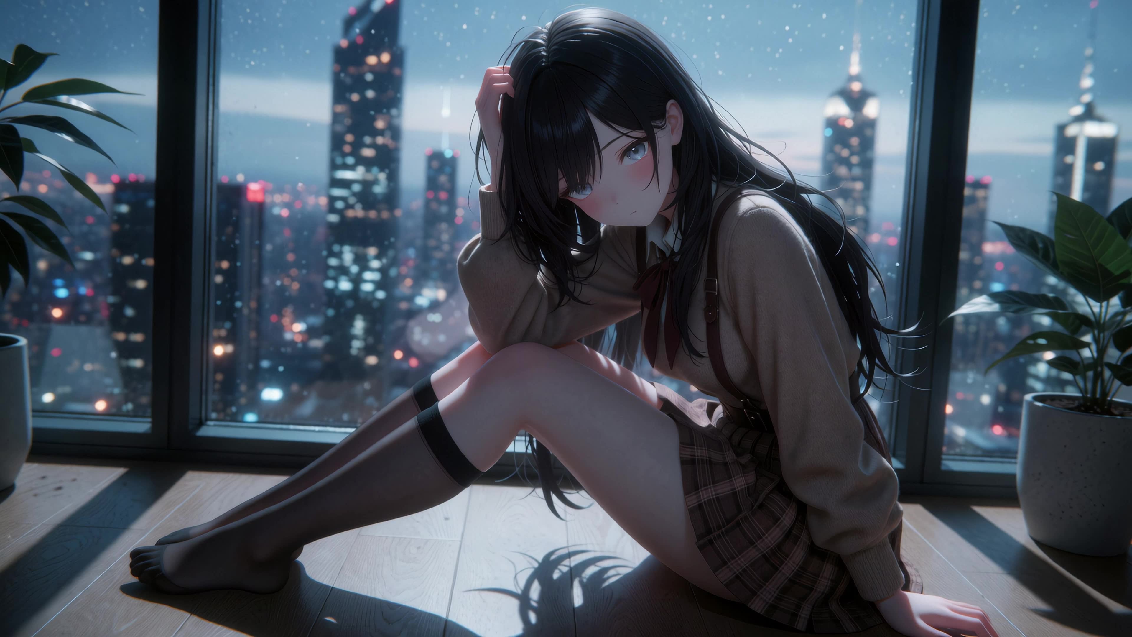 窗边少女