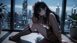 窗边少女