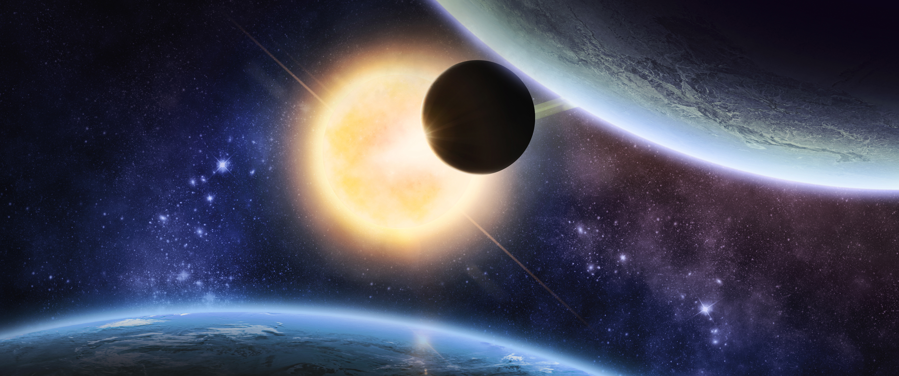 太空星球3440x1440桌面_19271