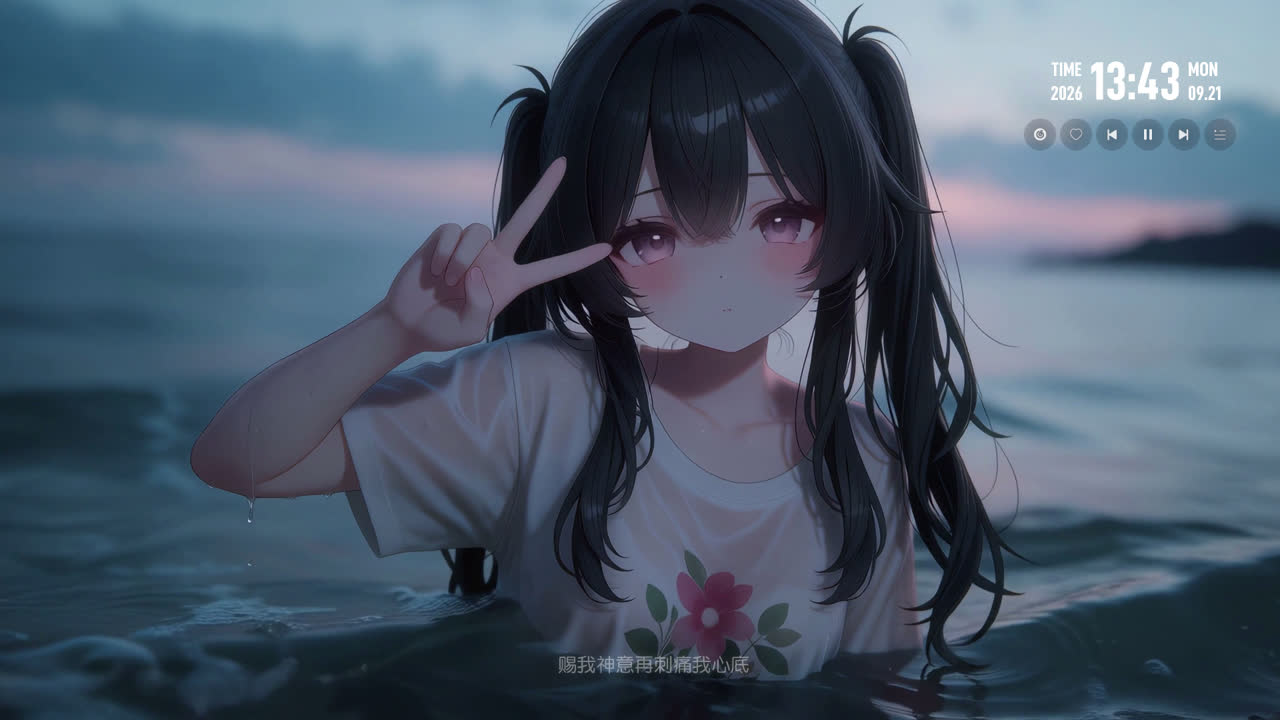 动漫女孩